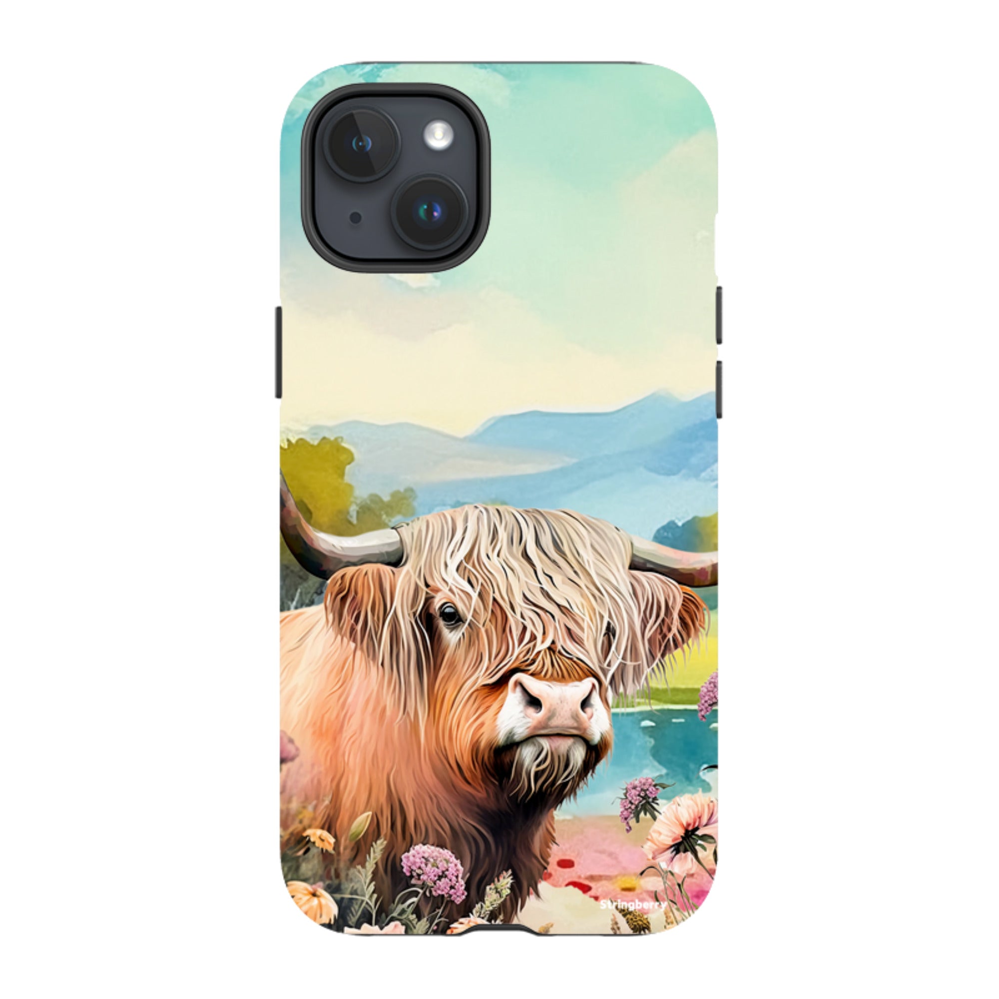 iPhone MagSafe Tough Case - Highland Cow I