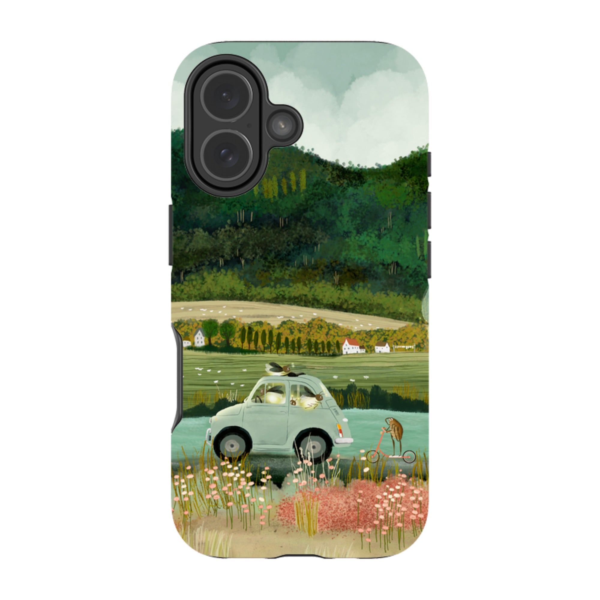 iPhone MagSafe Tough Case -  Lightening Bugs By Katherine Quinn