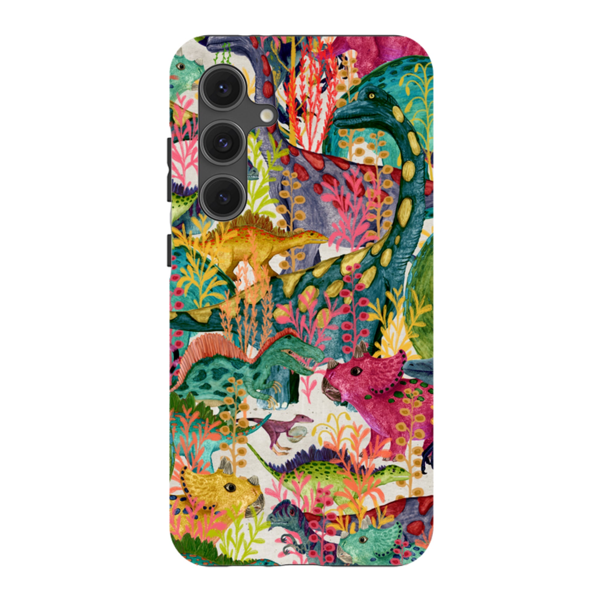 Samsung Tough Case - Dinosaur Jamboree By Katherine Quinn