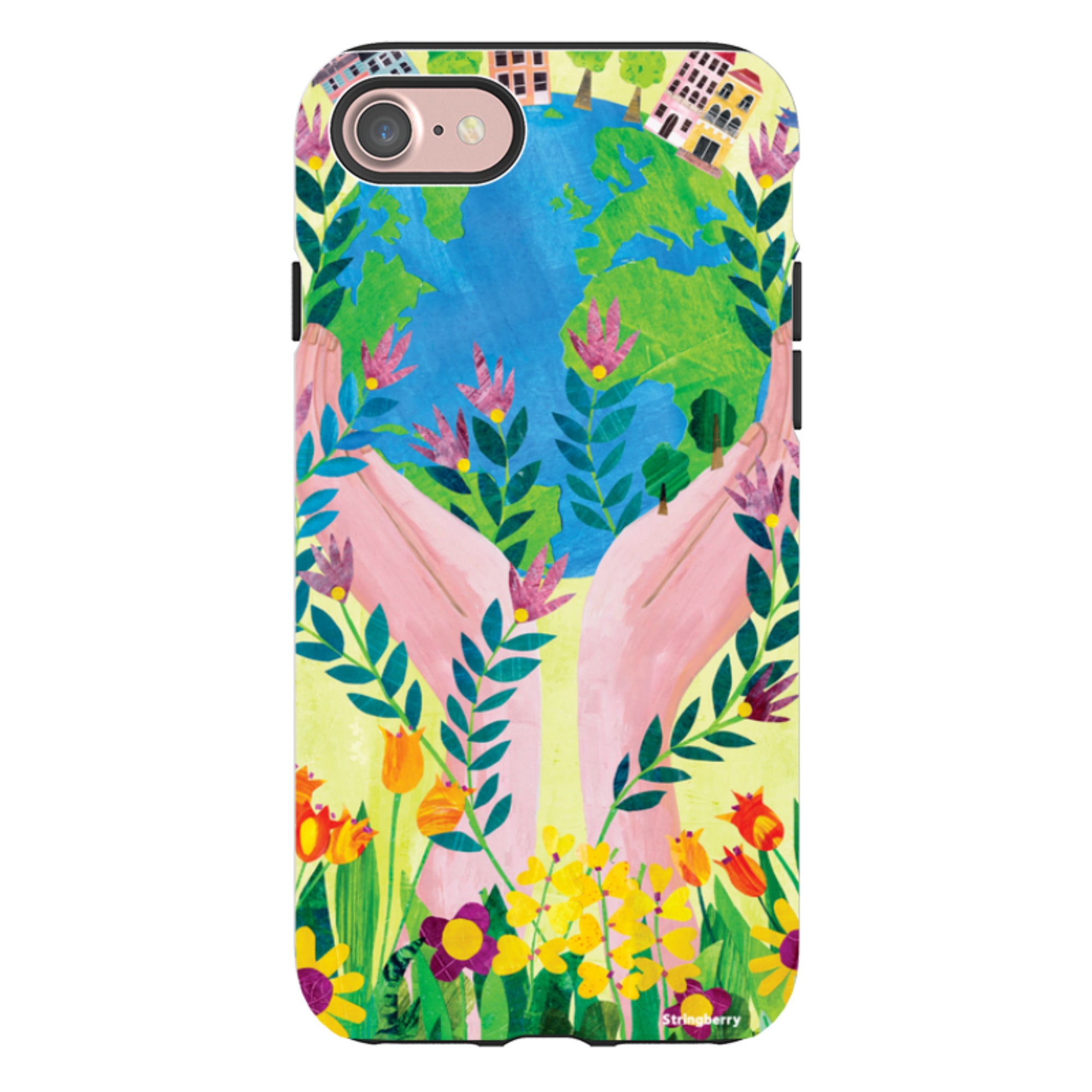 iPhone Tough Case - Earth Day By Tracey English
