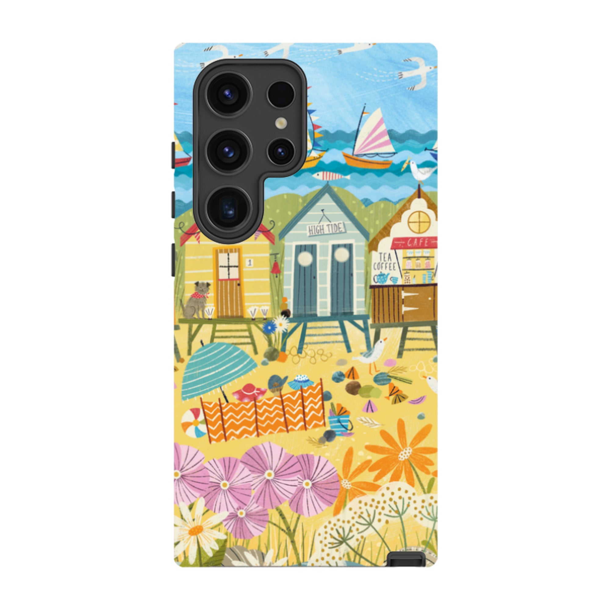 Samsung Tough  Case - Beachy Days 3 By Ali Brookes