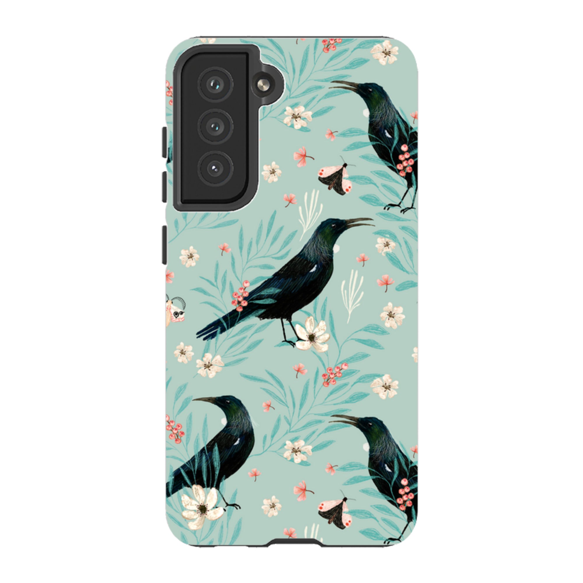 Samsung Tough Case - Tui Light Blue By Katherine Quinn