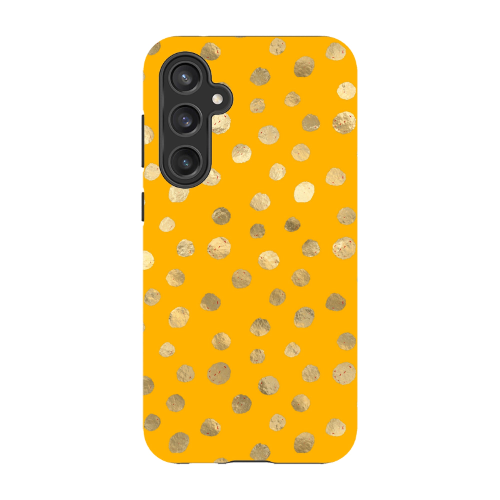 Samsung Tough Case - Honey and Gold Dots