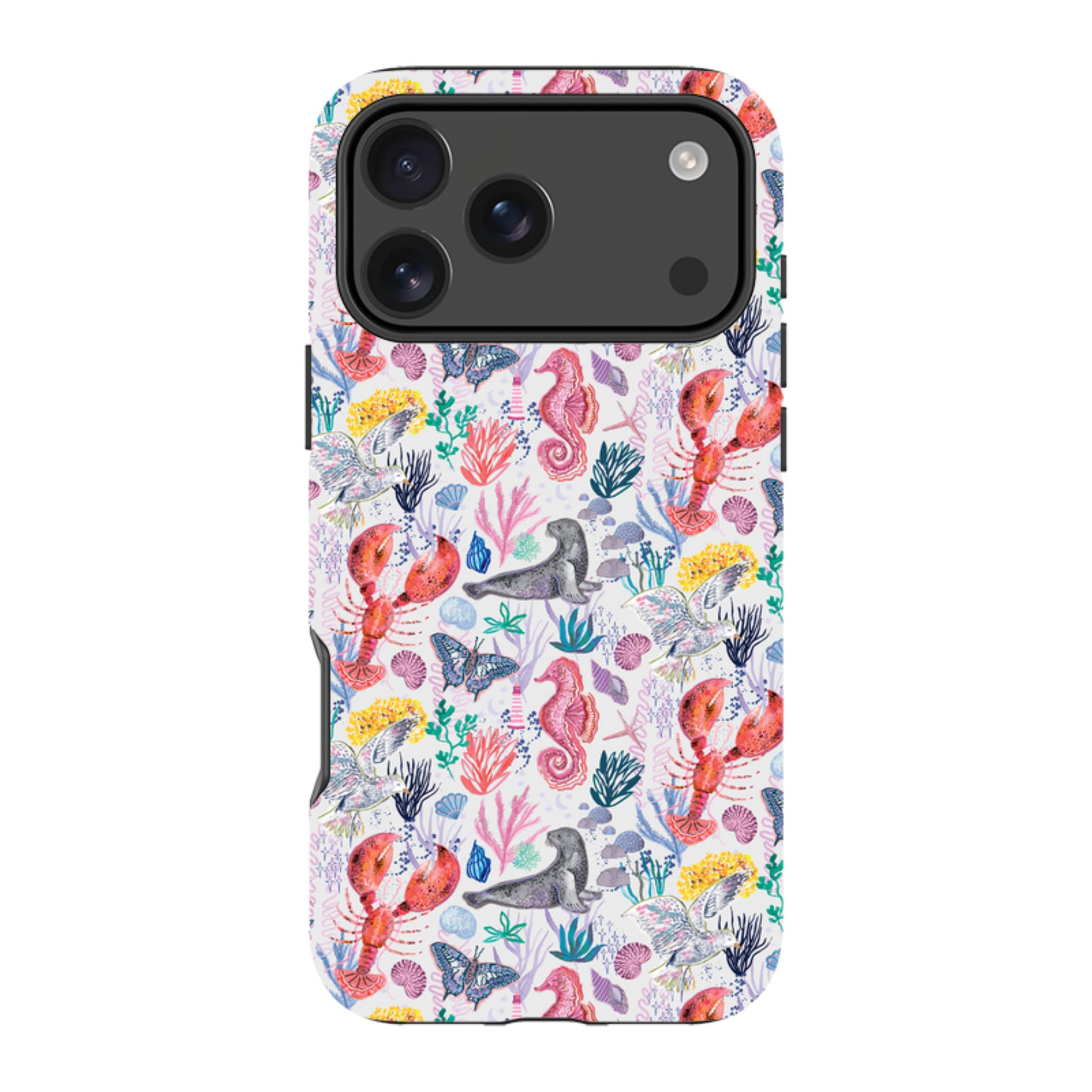 iPhone MagSafe Tough Case - Coastline Pattern D By Emma Frances Grant