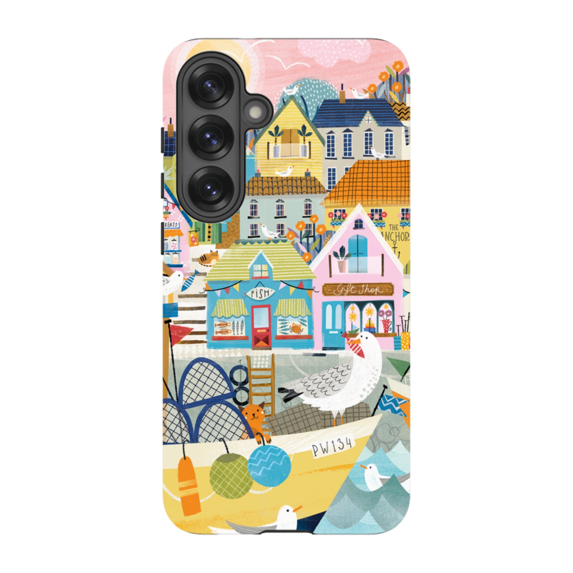 Samsung Tough  Case - Harbour 2 By Ali Brookes