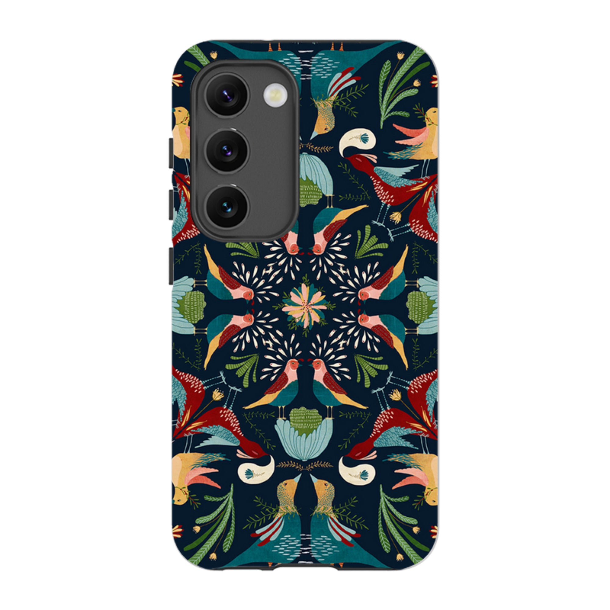 Samsung Tough Case - Navy Hanky By Katherine Quinn