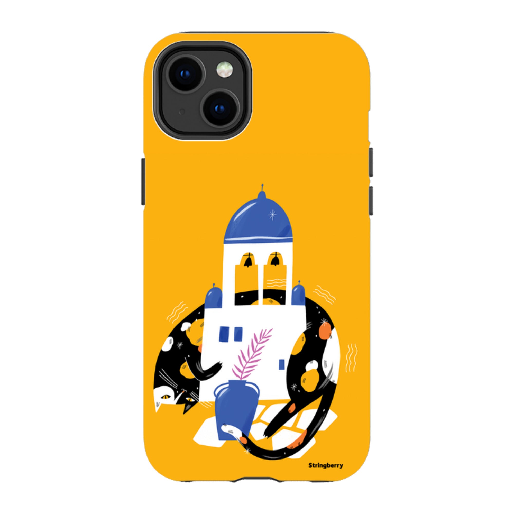 iPhone Tough Case - Calico By Madalina Andronic