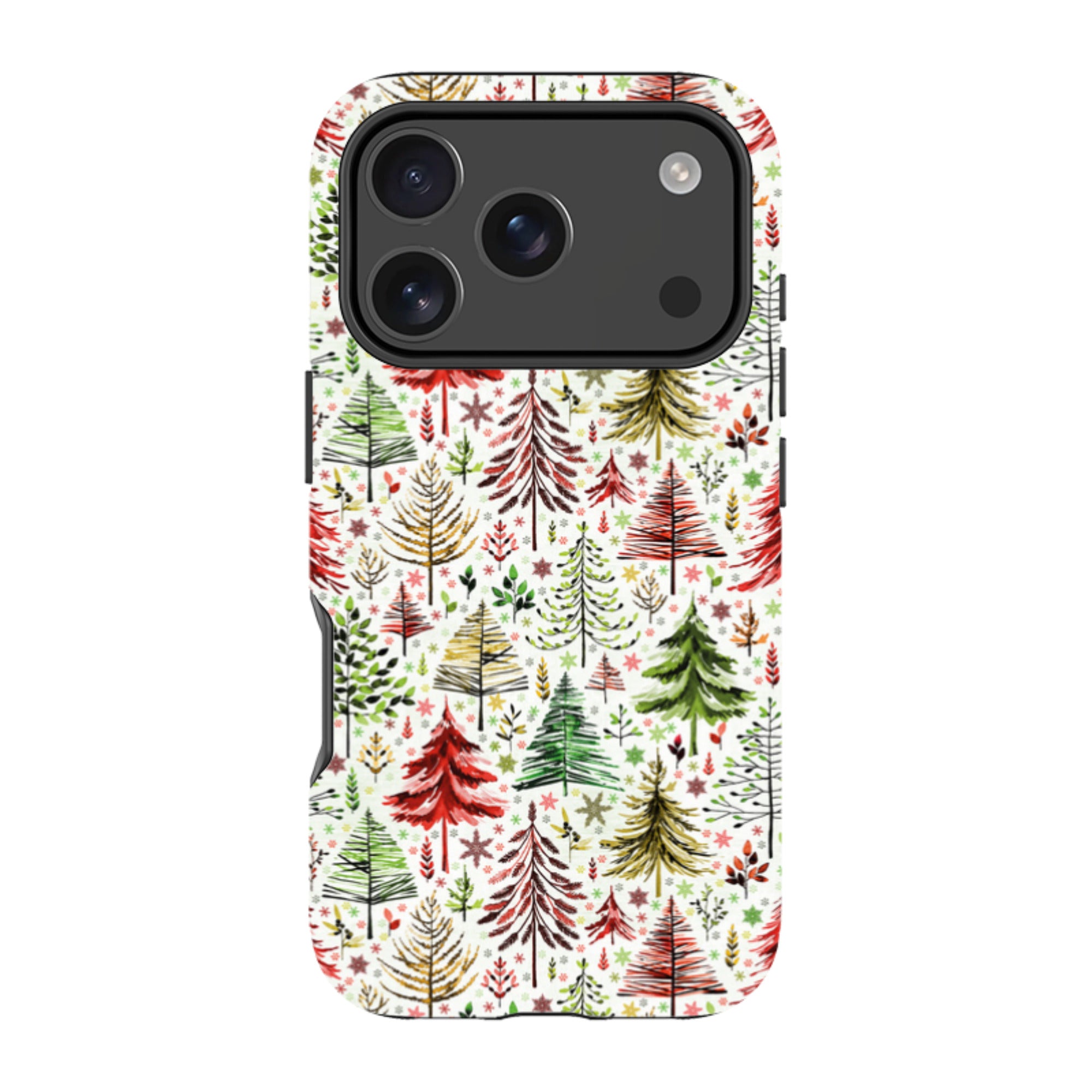 iPhone MagSafe Tough Case -  Xmas Trees By Elisabeth Haager