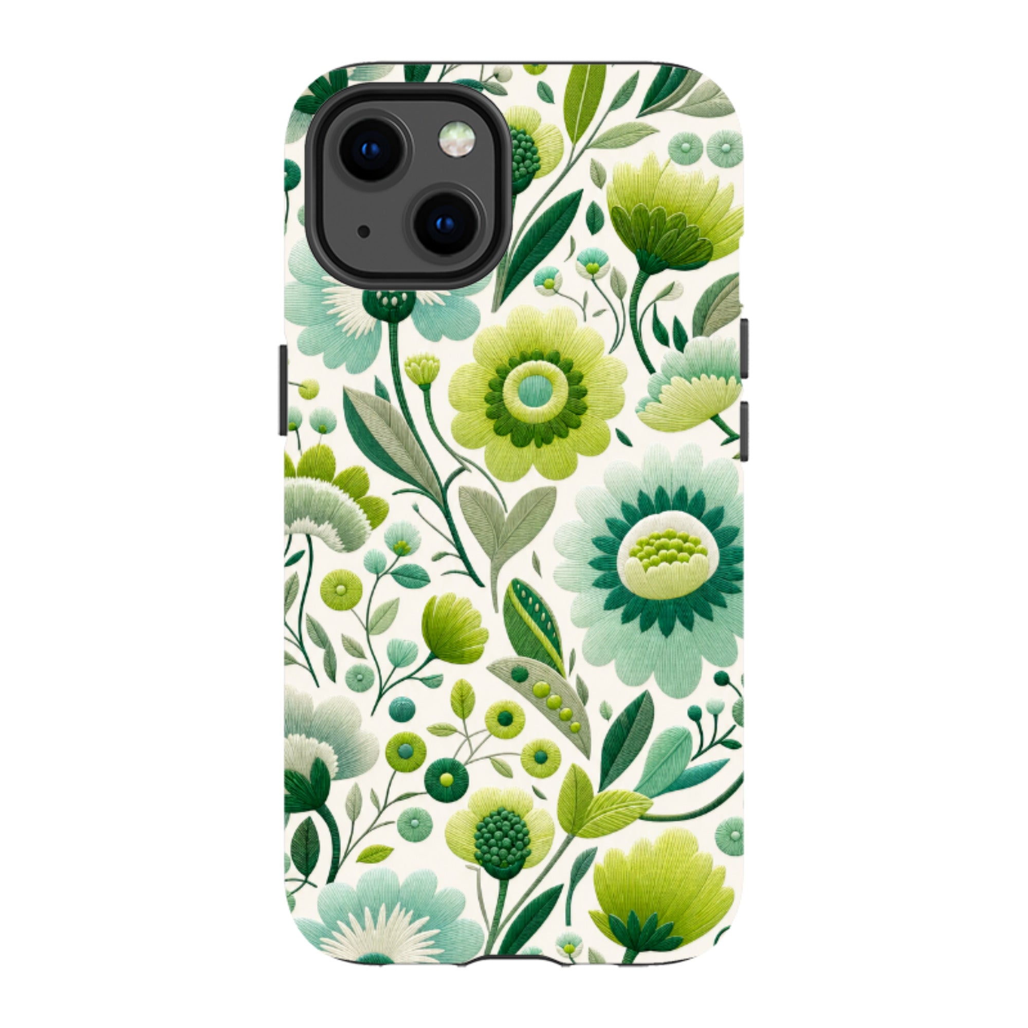 iPhone MagSafe Tough Case - Folk Art Floral