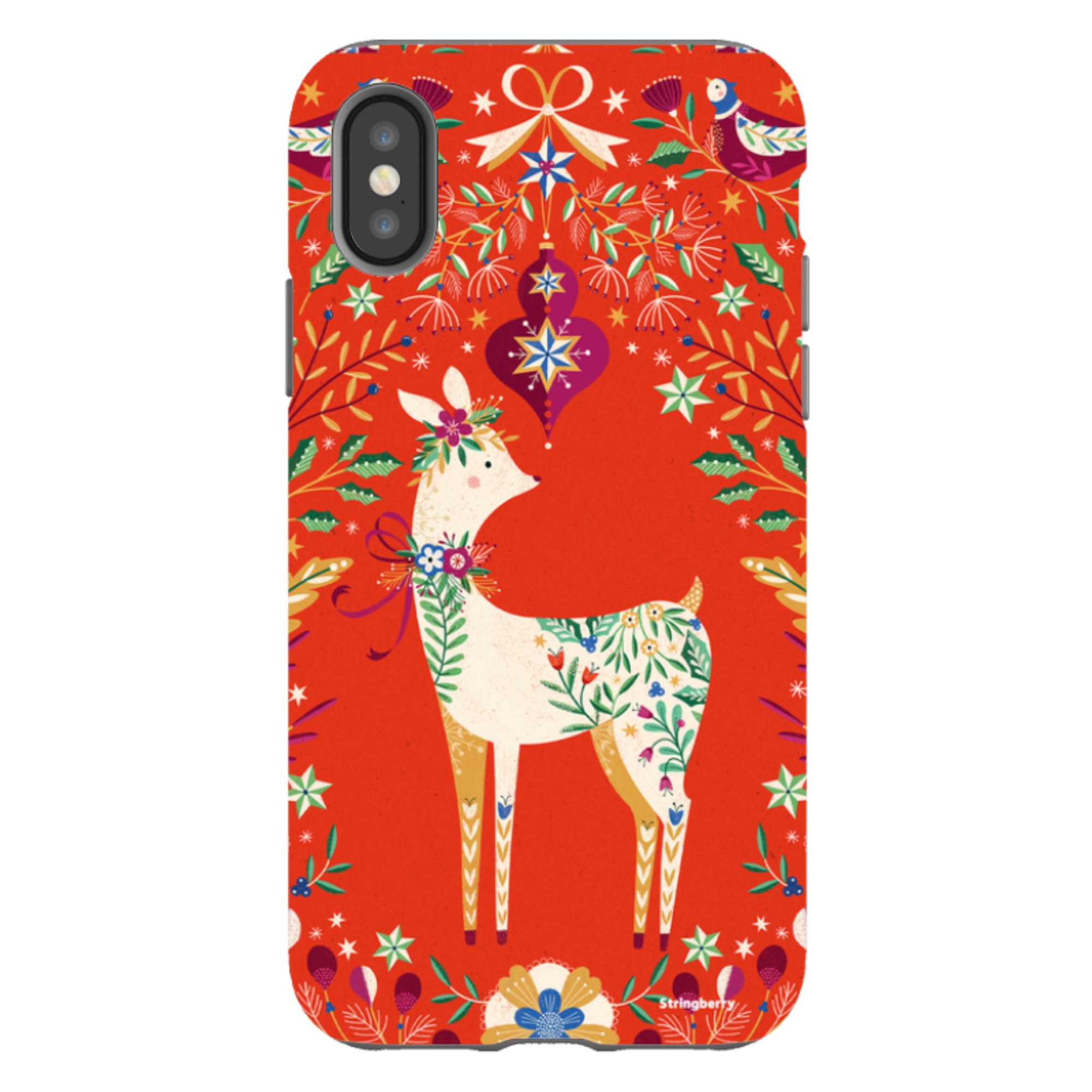 iPhone Tough Case - Deer III By Ali Brookes