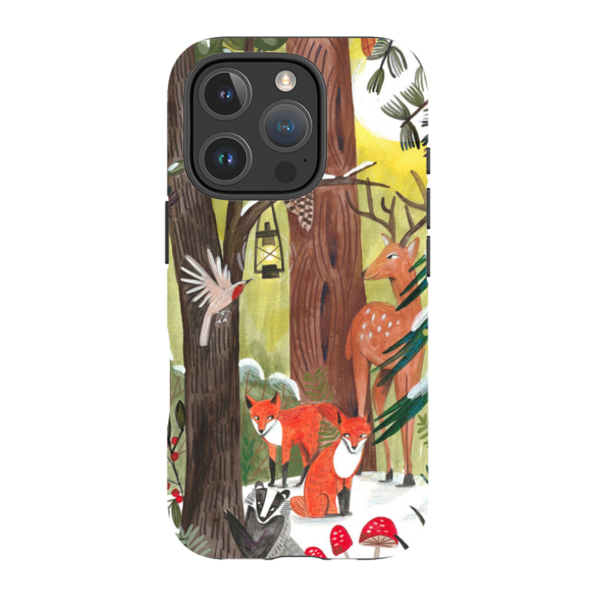 iPhone Tough Case - Winter Wonderland By Caroline Bonne Muller