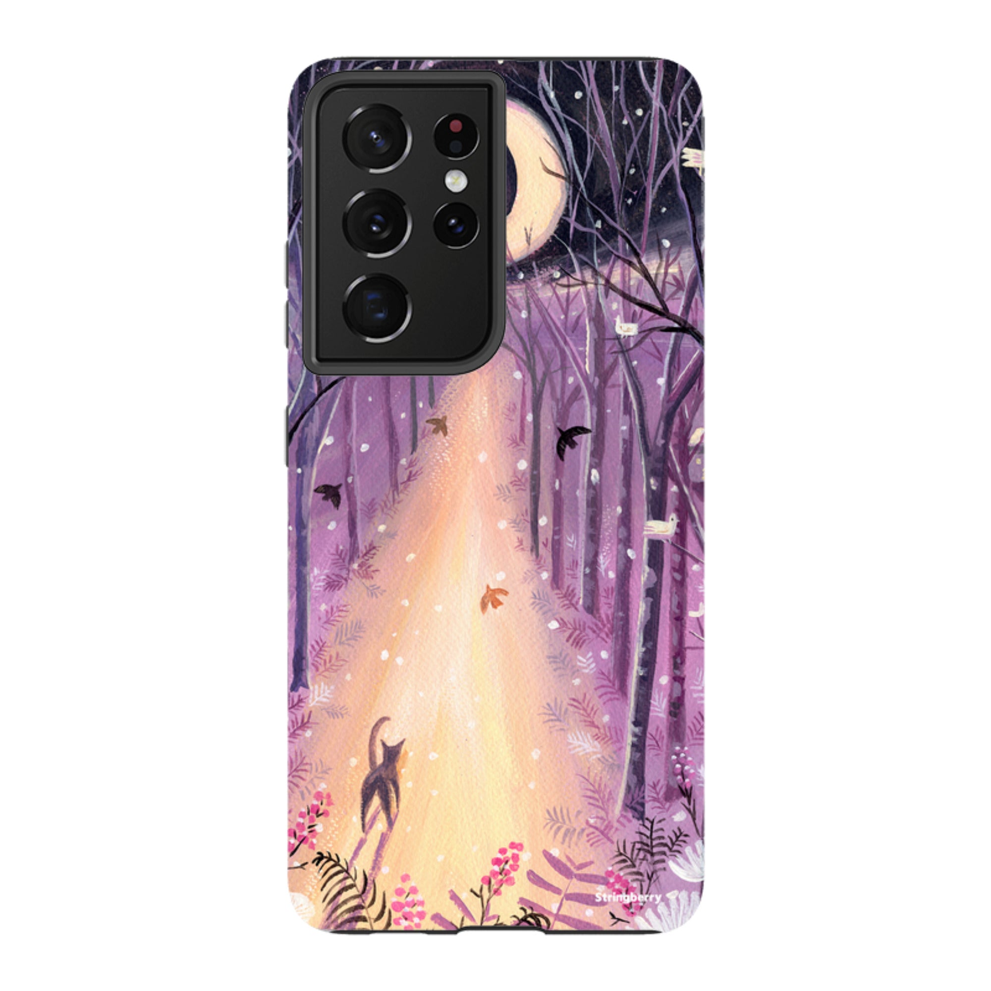 Samsung Tough Case - Forest Cat By Mary Stubberfield