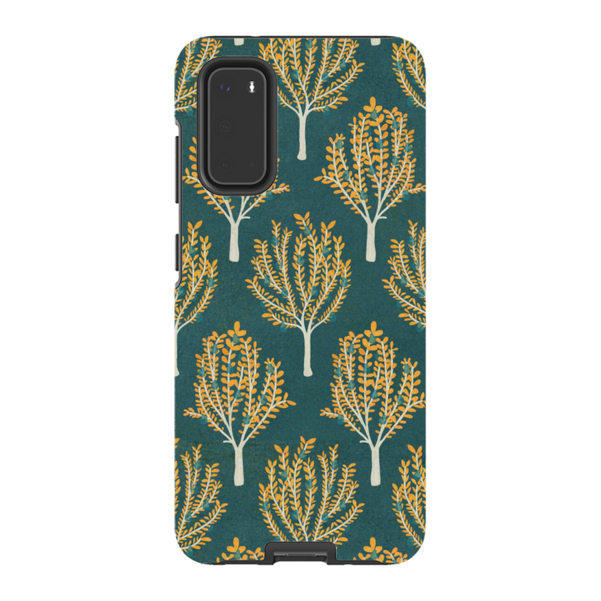 Samsung Tough Case - Pear Trees Teal By Katherine Quinn