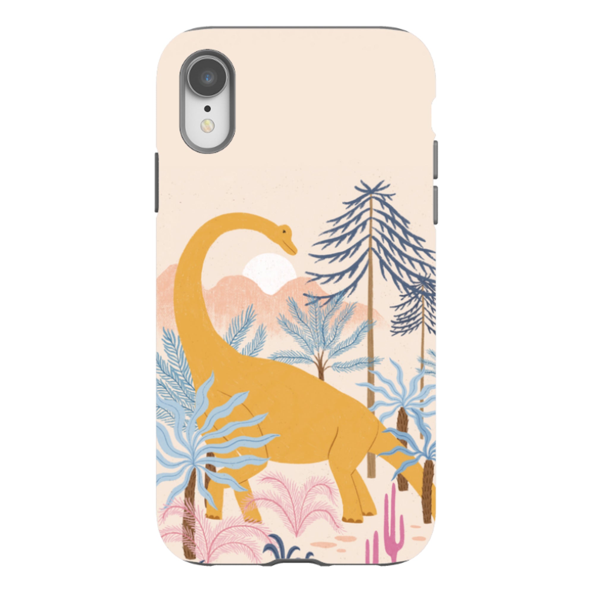 iPhone Tough Case - Brachiosaurus By Meghann Rader