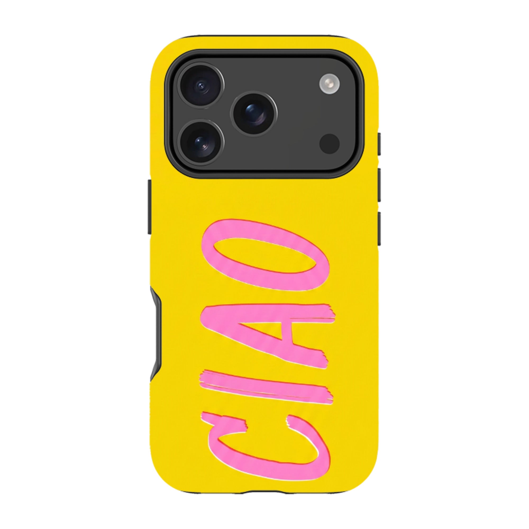 iPhone Tough Case - Ciao Yellow