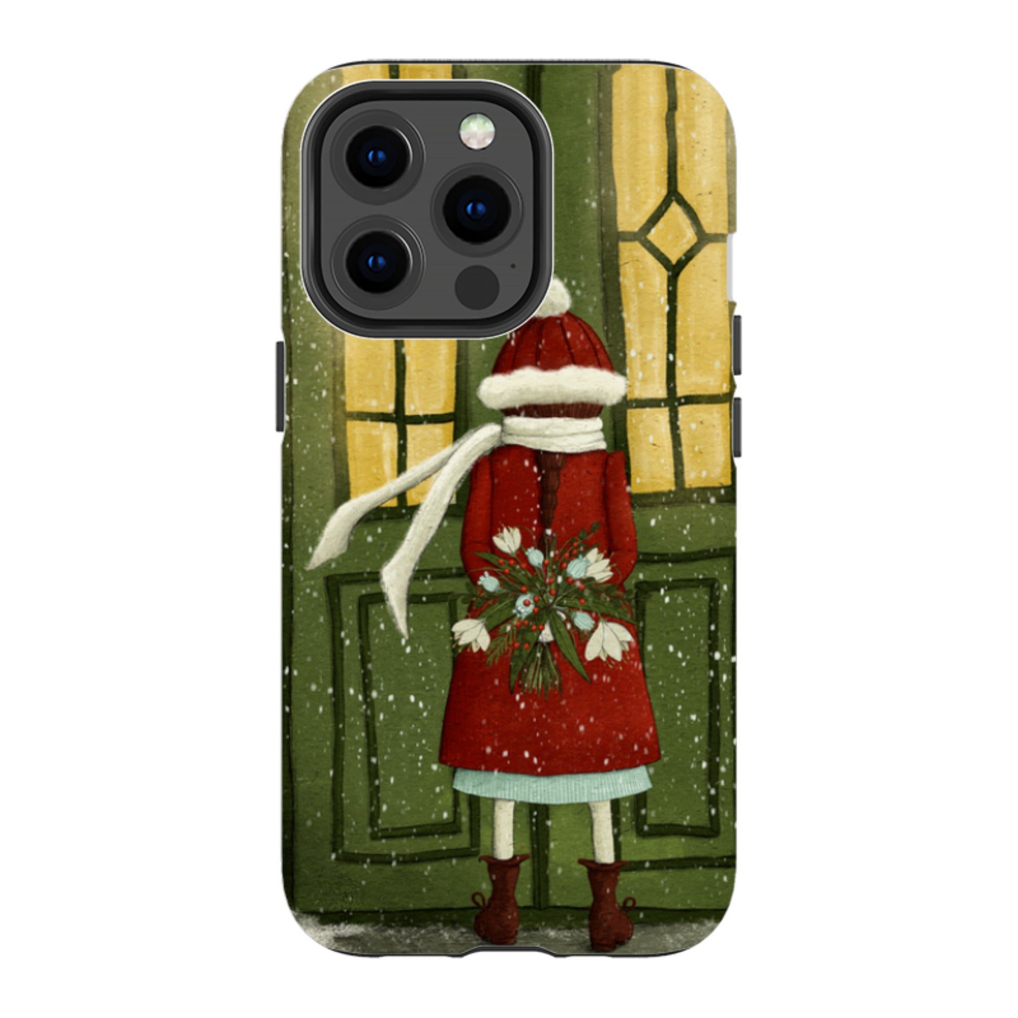 iPhone MagSafe Tough Case -  Winter Flowers By Maja Lindberg