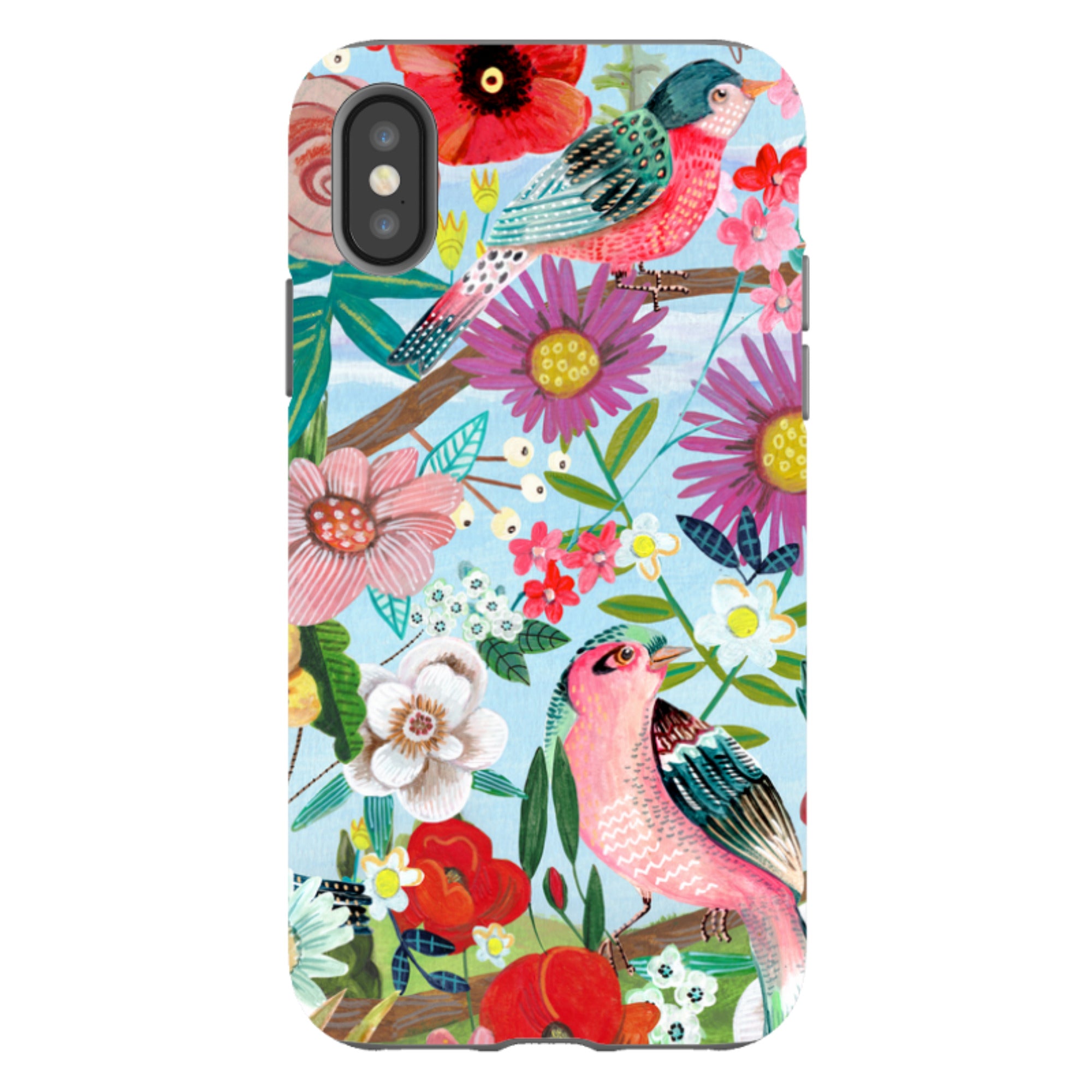 iPhone Tough Case - Birds By Caroline Bonne Muller