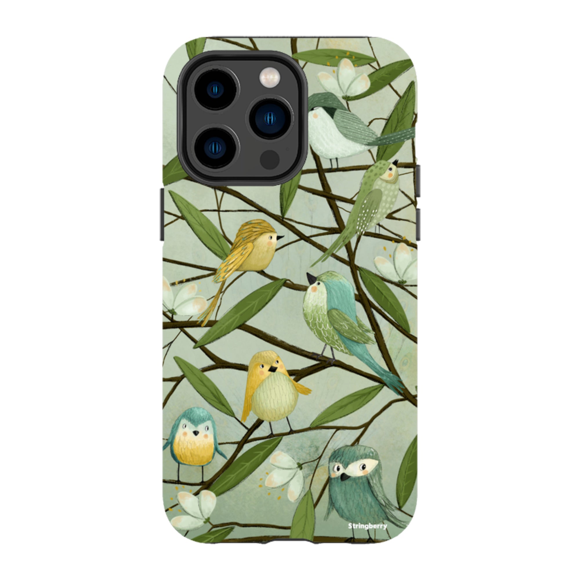 iPhone Tough Case - Birds By Maja Lindberg