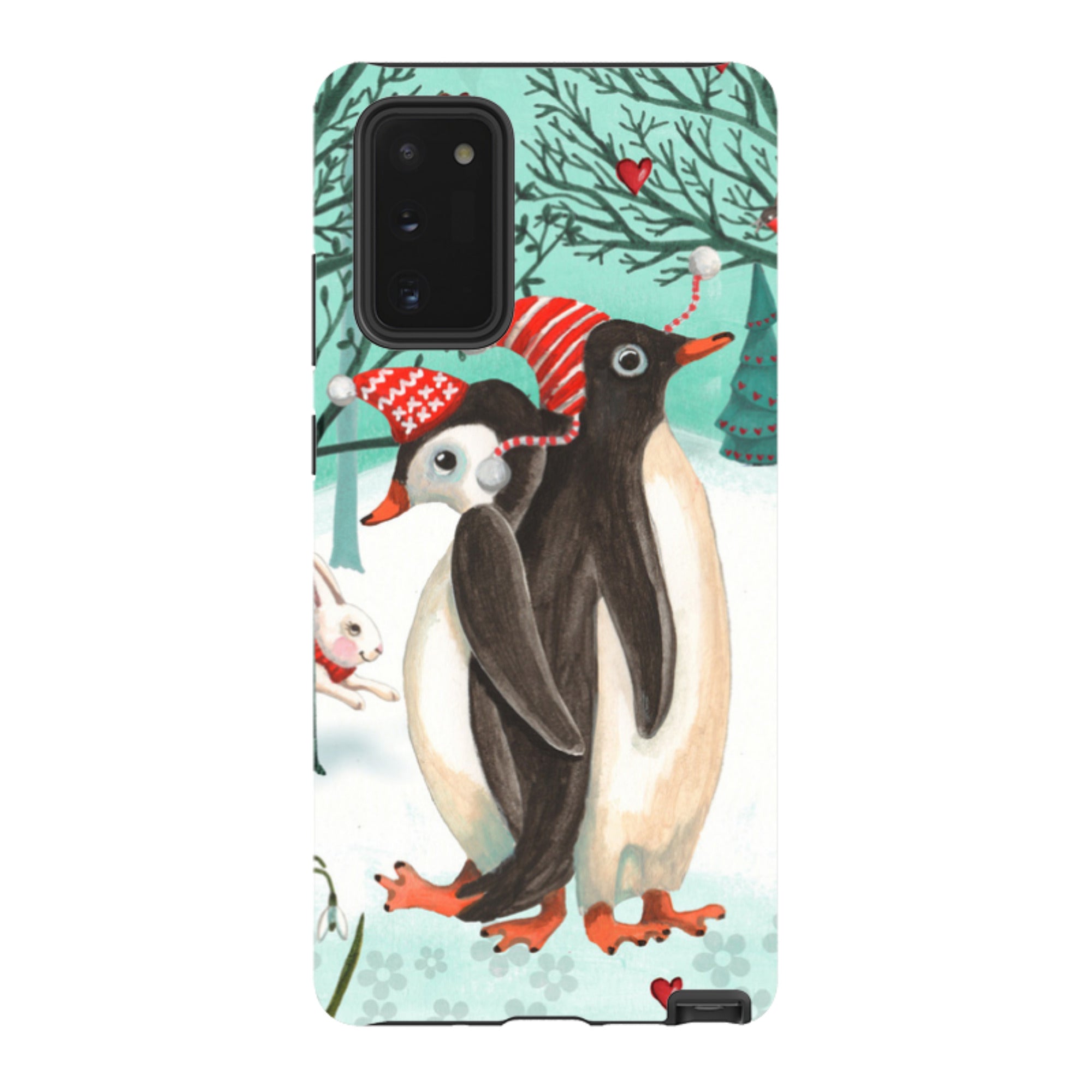Samsung Tough Case - Winter Together By Caroline Bonne Muller