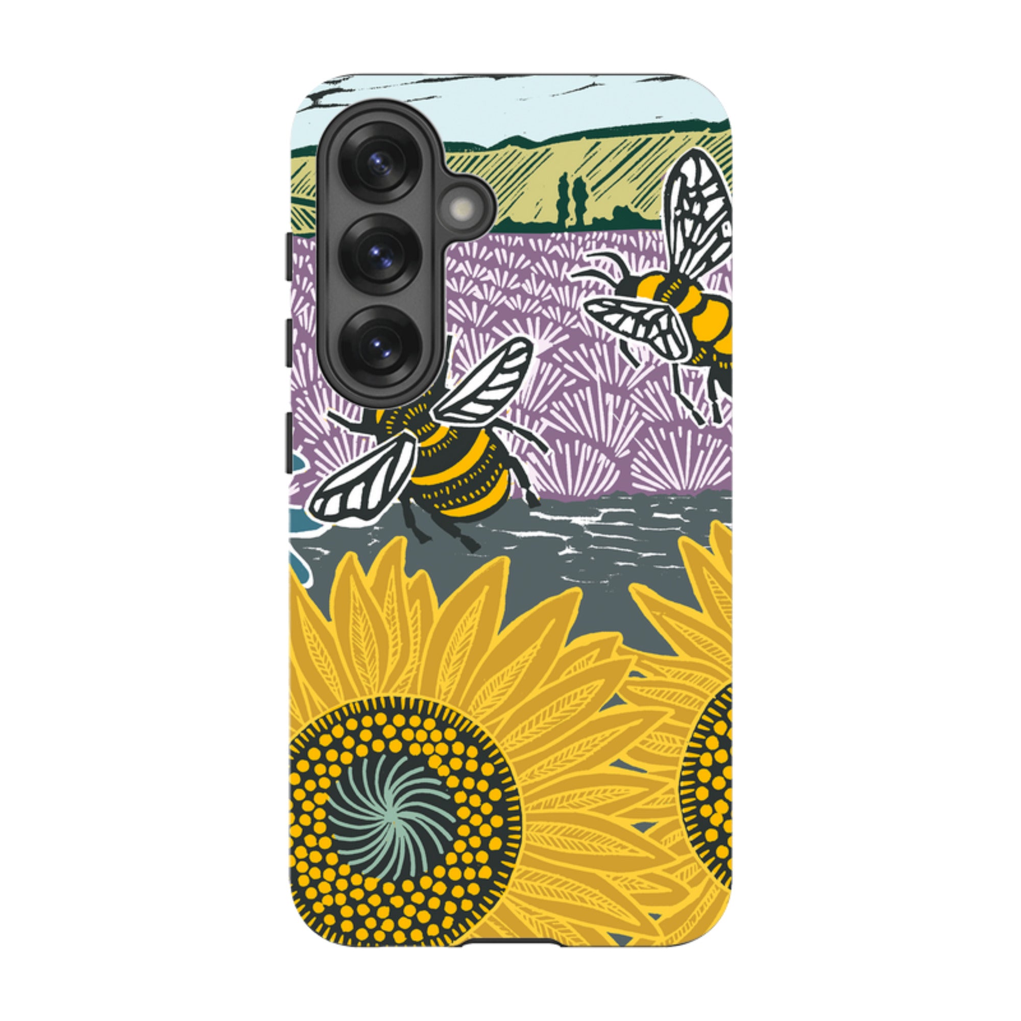 Samsung Tough Case - Bees And Sunflower By Kate Heiss