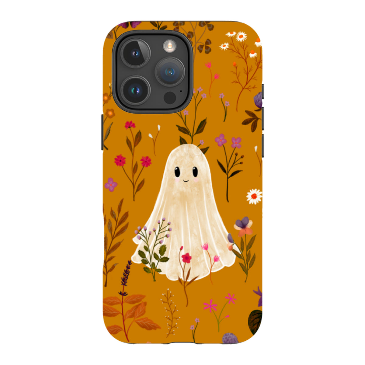 iPhone Tough Case - Ghost in the Garden - Spice Multi By Katherine Quinn