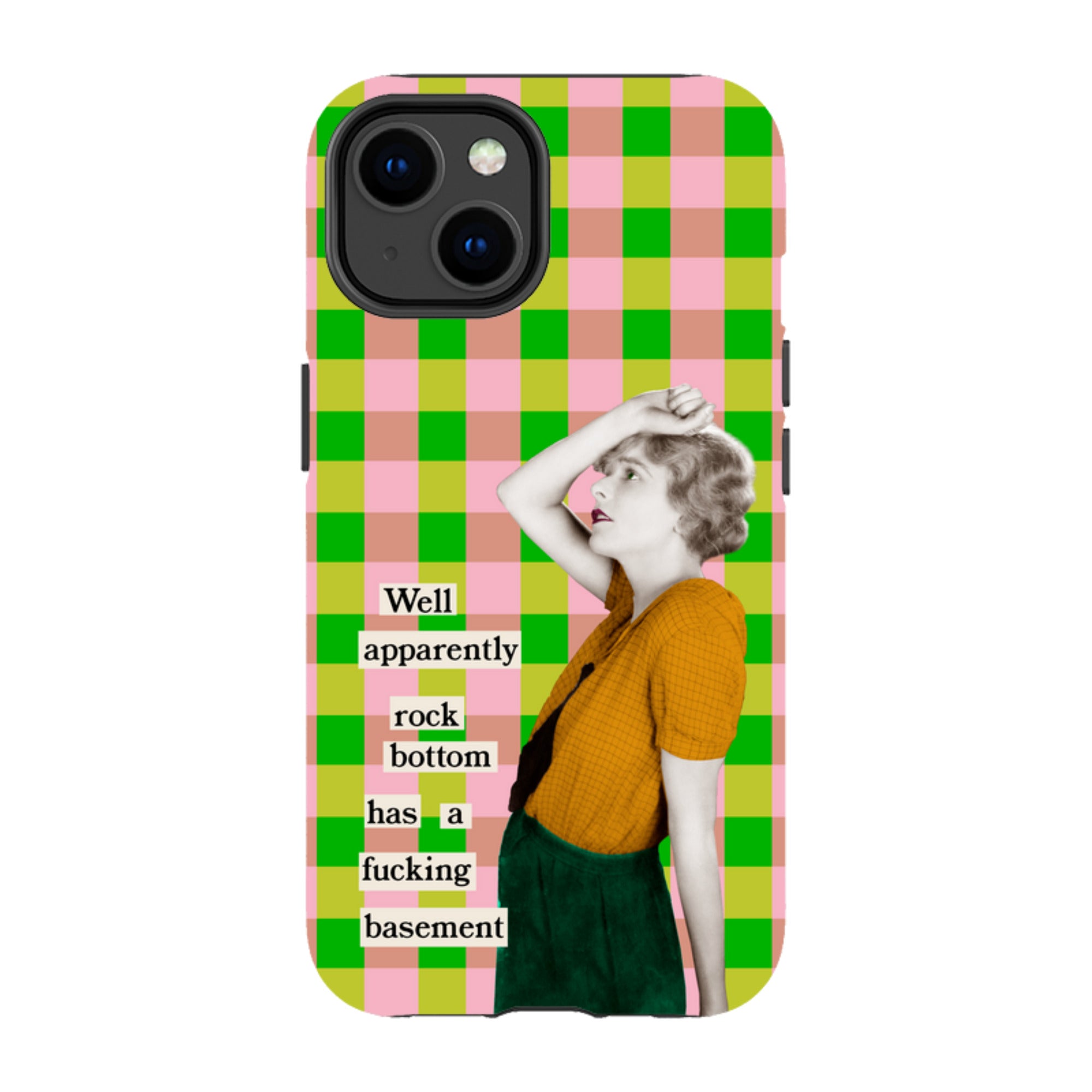 iPhone Tough Case - Rock Bottom By Clare Jordan