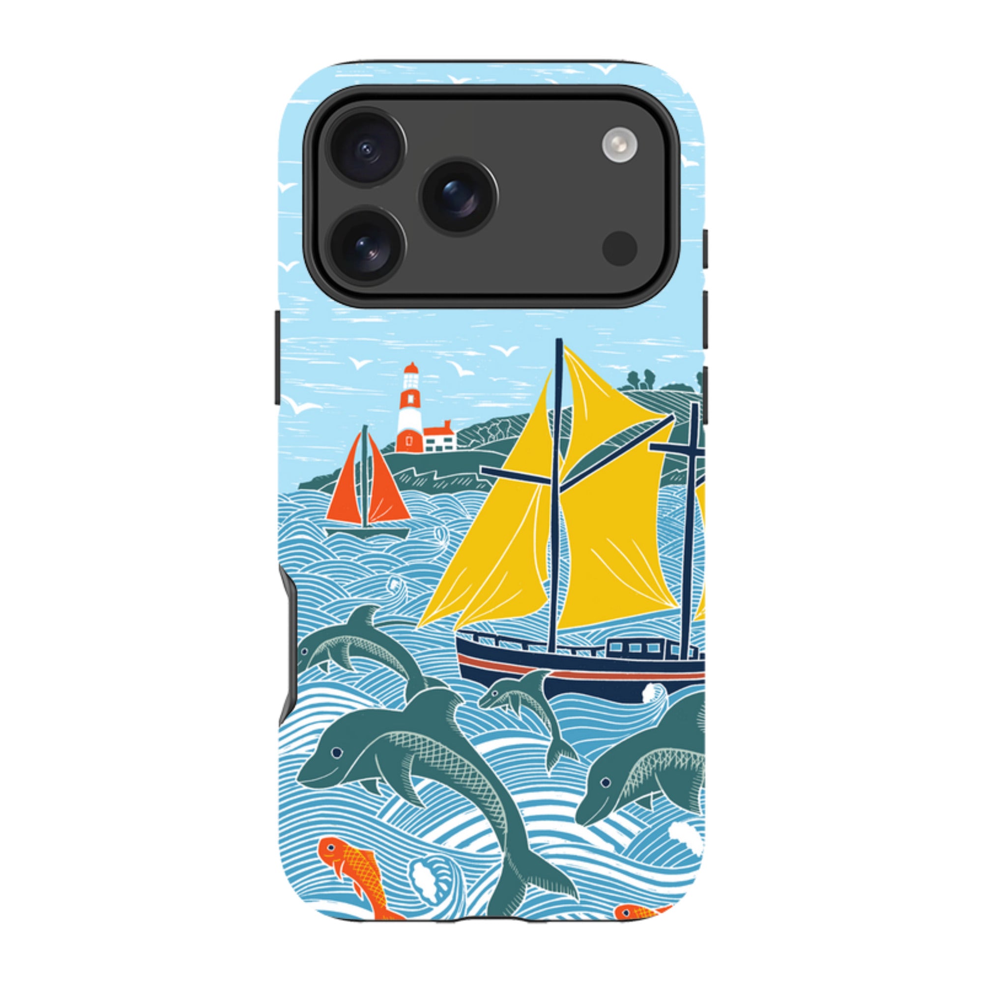 iPhone Case - Dolphins By Kate Heiss