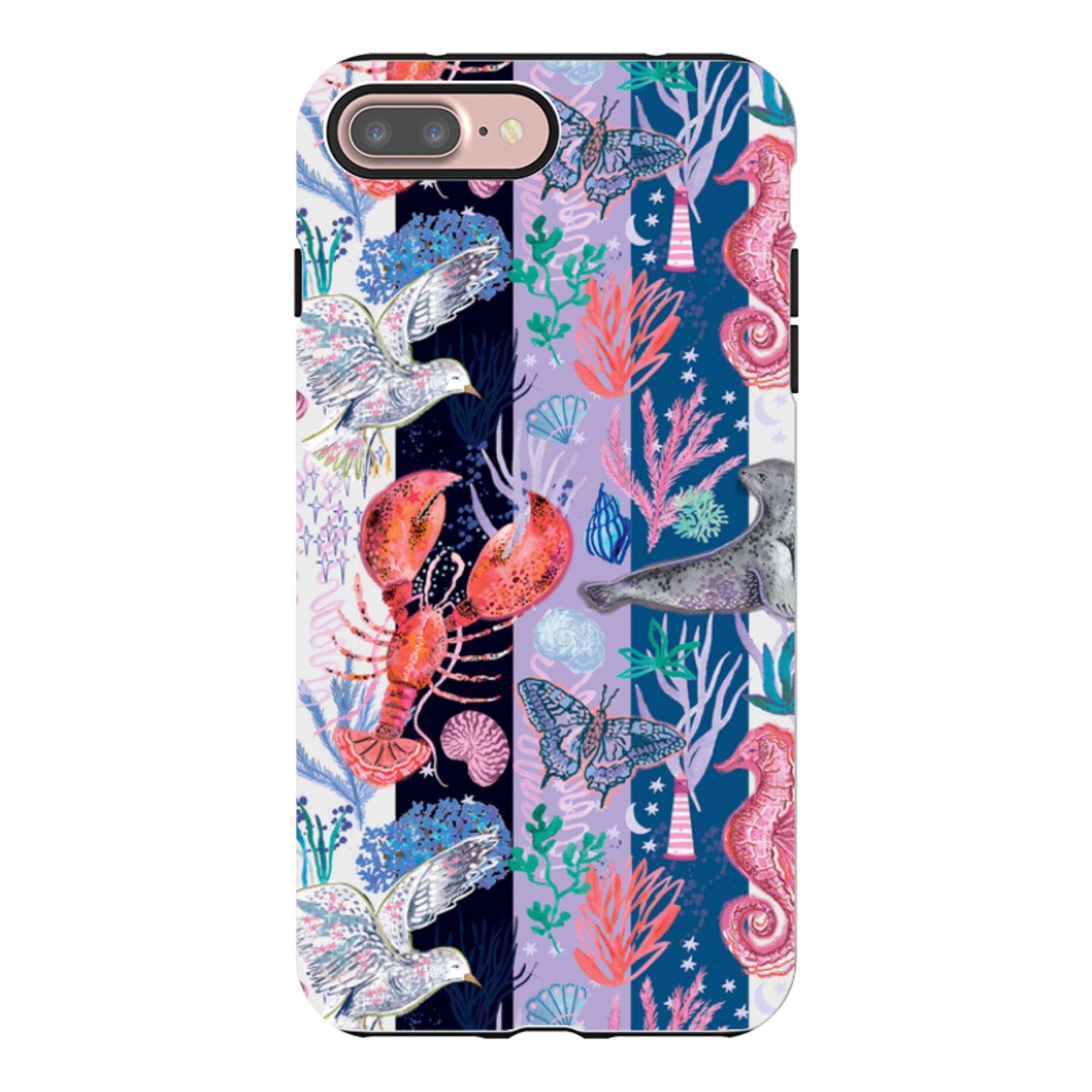 iPhone Case - Coastal Calling Stripe II By Emma Frances Grant