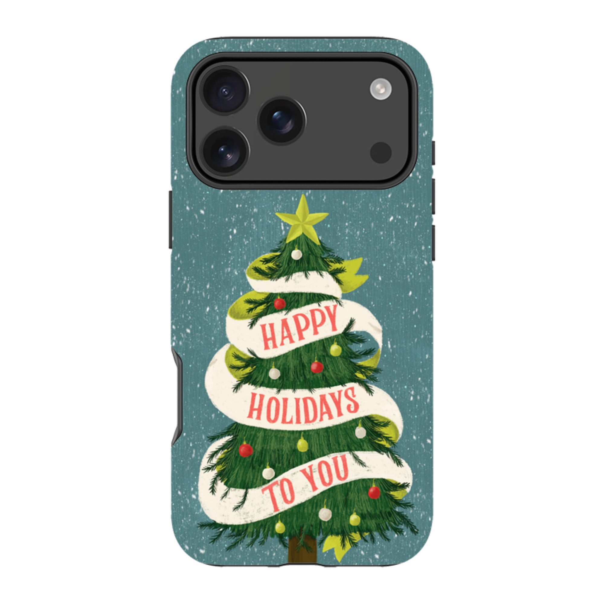 iPhone MagSafe Tough Case - Happy Holidays By Abby Jacobs