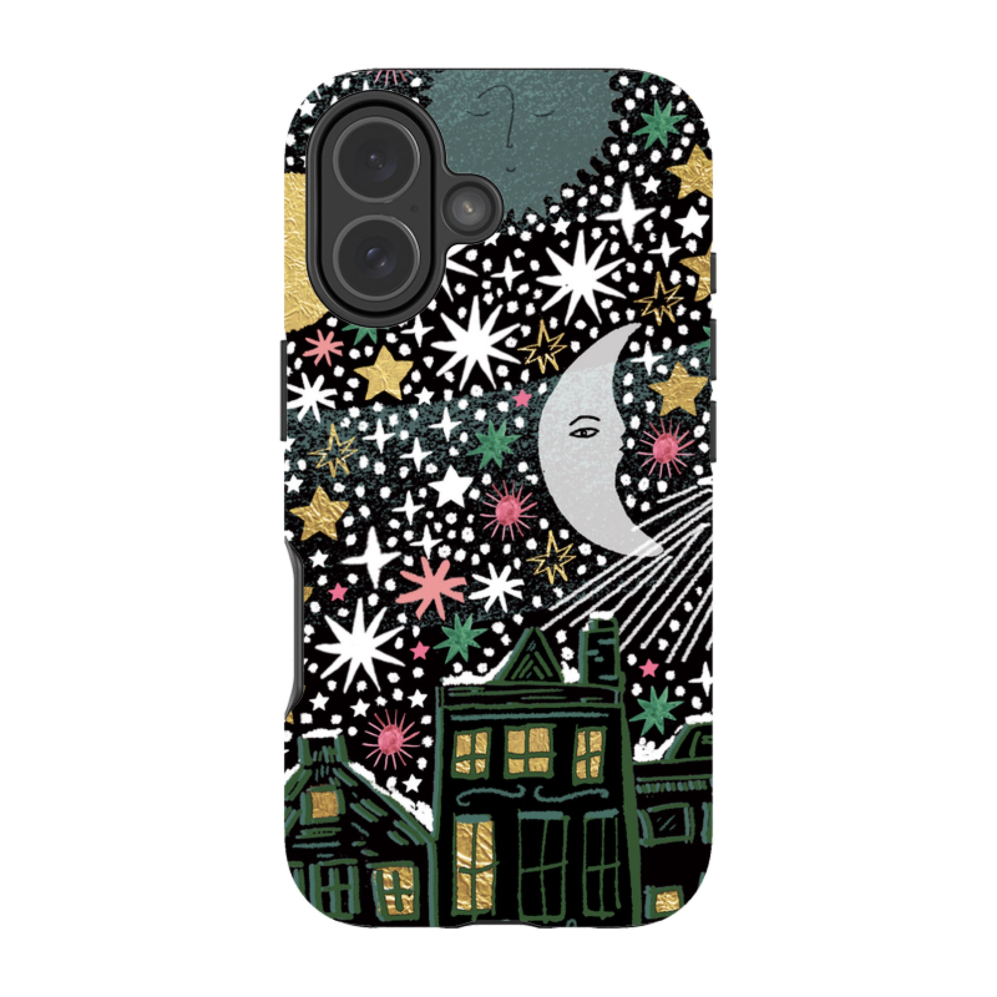 iPhone Tough Case - Night Before Xmas V By Emma Frances Grant