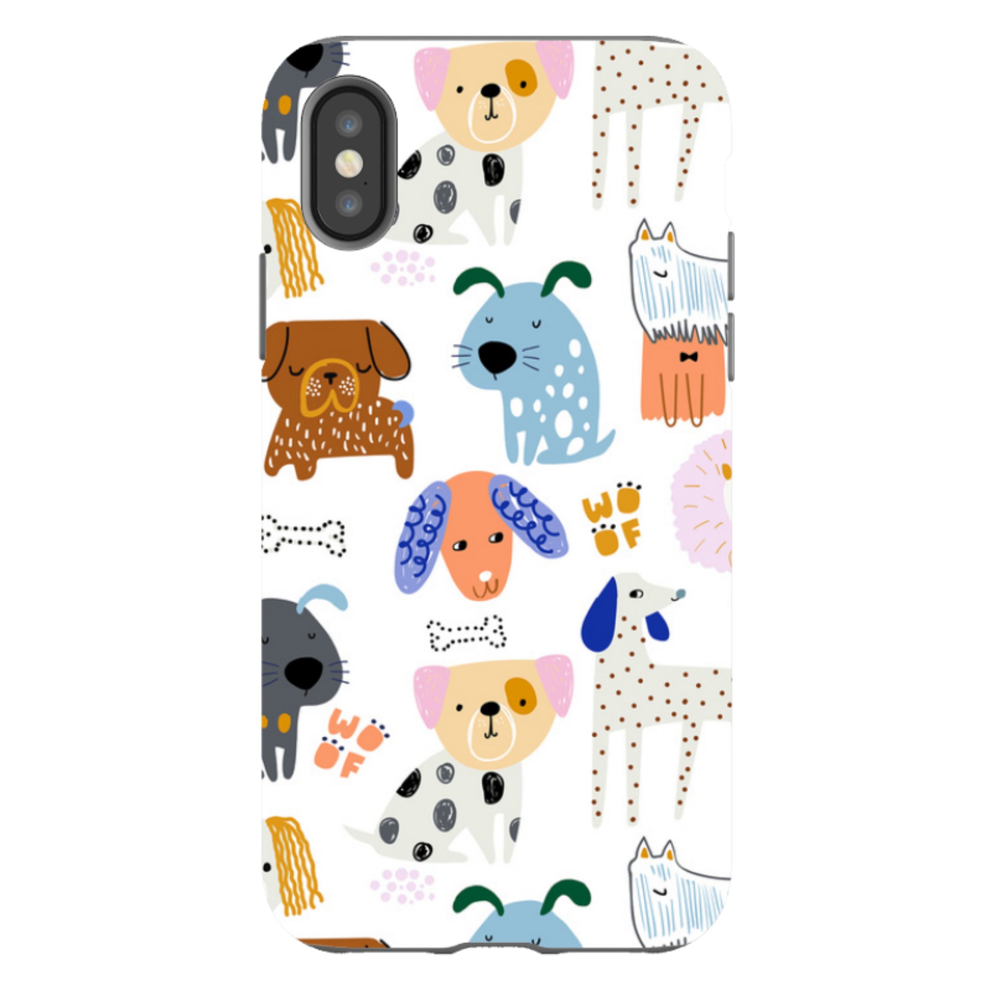 iPhone Tough Case - Dog Party