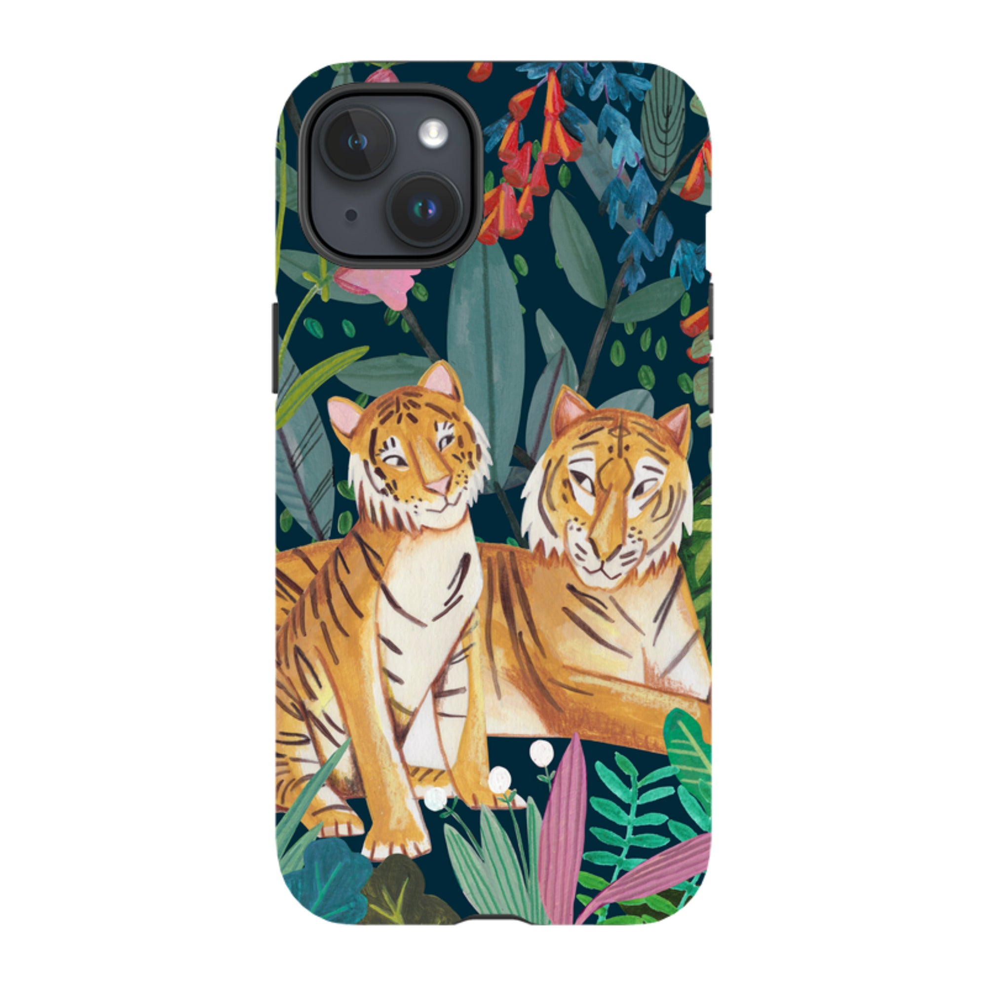 iPhone MagSafe Tough Case -  Tiger By Caroline Bonne Muller