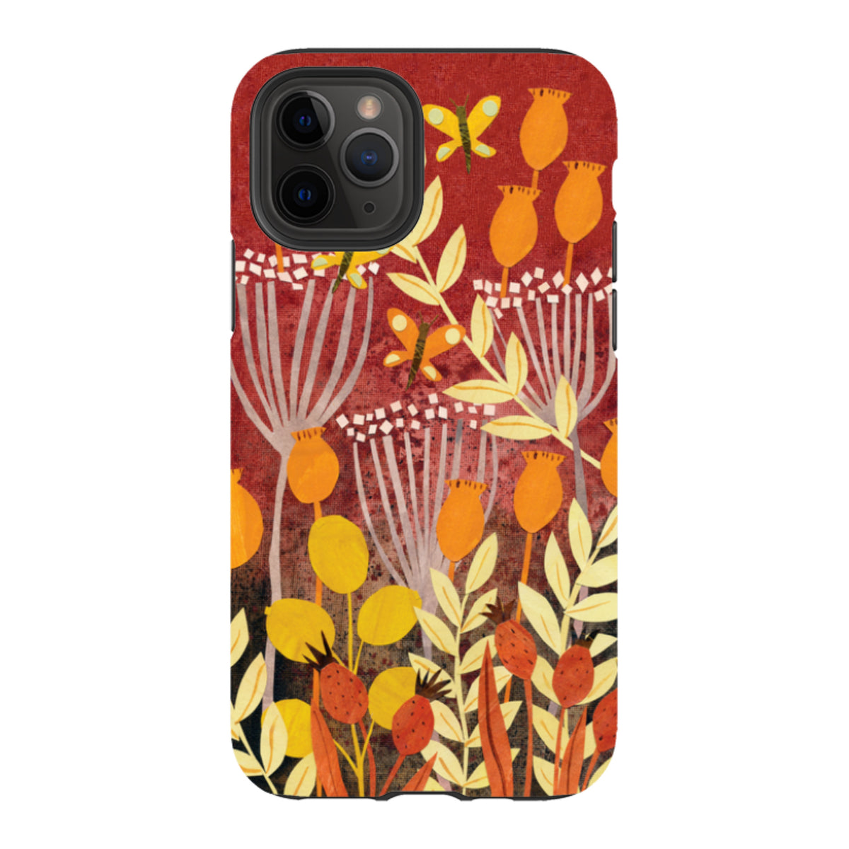 iPhone Tough Case - Dried Pods By Tracey English