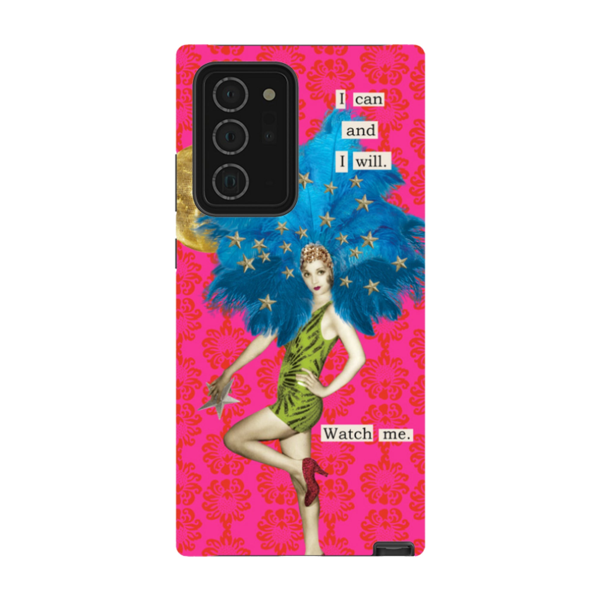 Samsung Tough Case - I Can And I Will By Clare Jordan