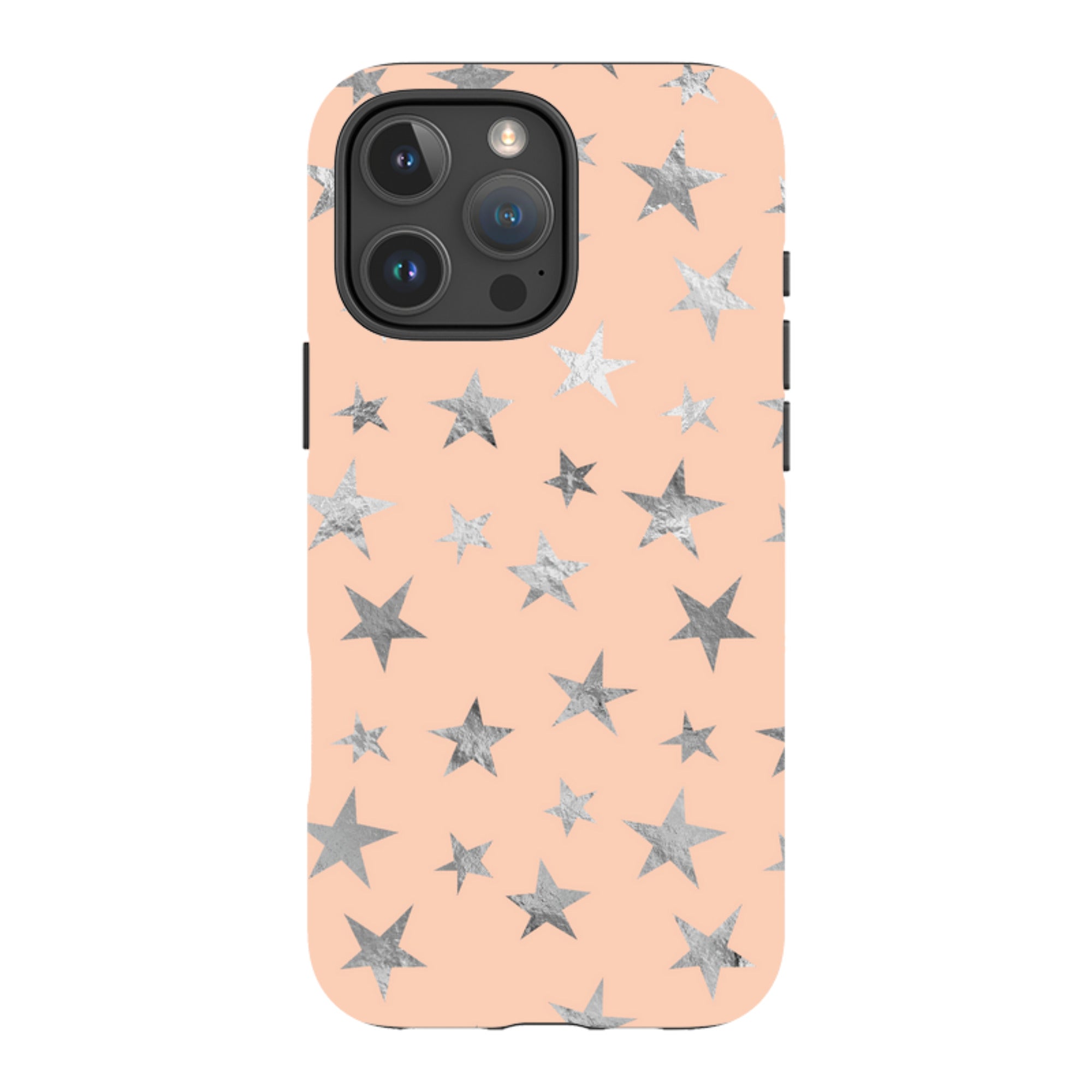 iPhone Tough Case - Pale and Silver Stars