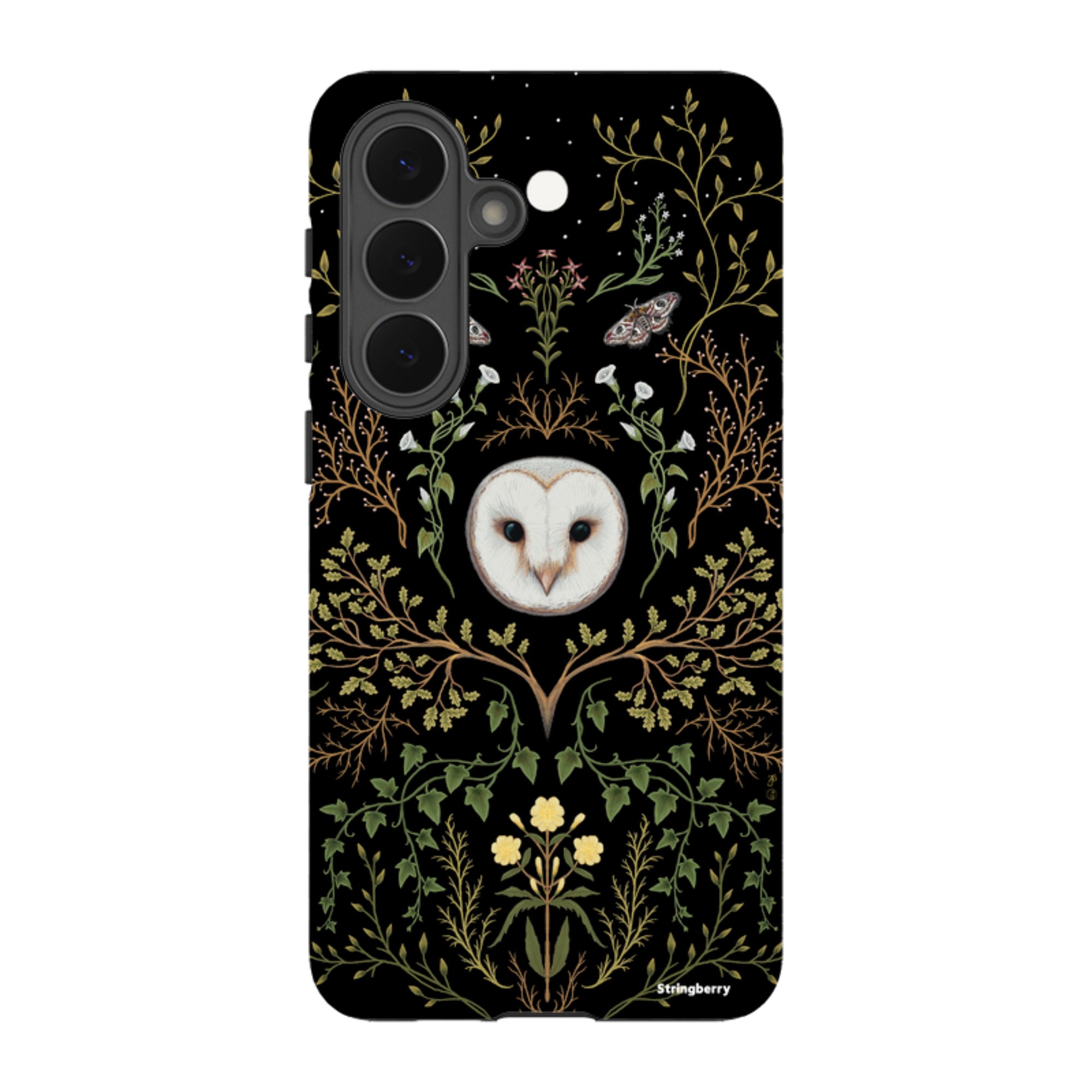 Samsung Tough Case - Owl Pattern By Anna Stead