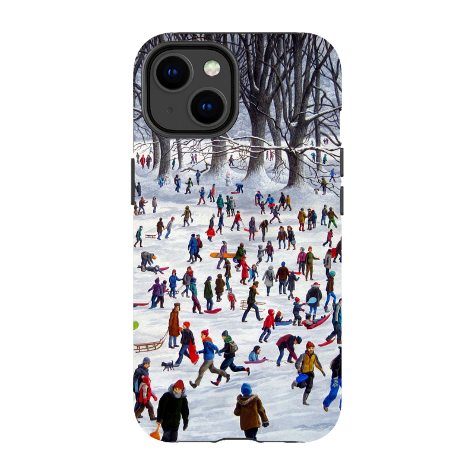 iPhone Tough Case - Snowtime By Philip Hood