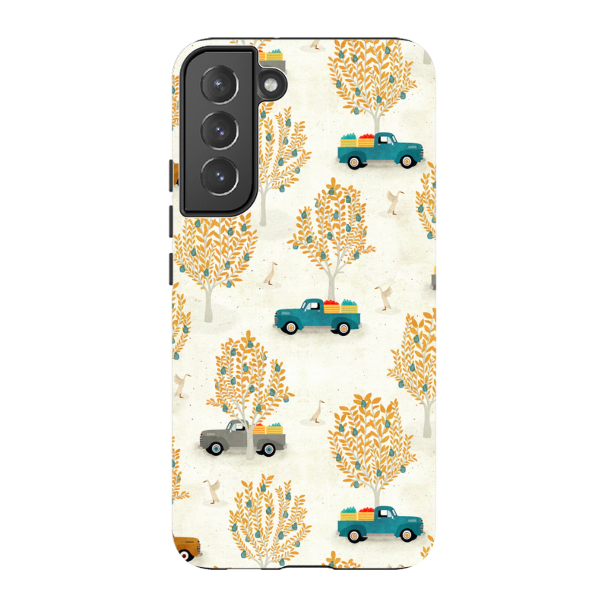 Samsung Tough Case - Pear Trees and Trucks By Katherine Quinn