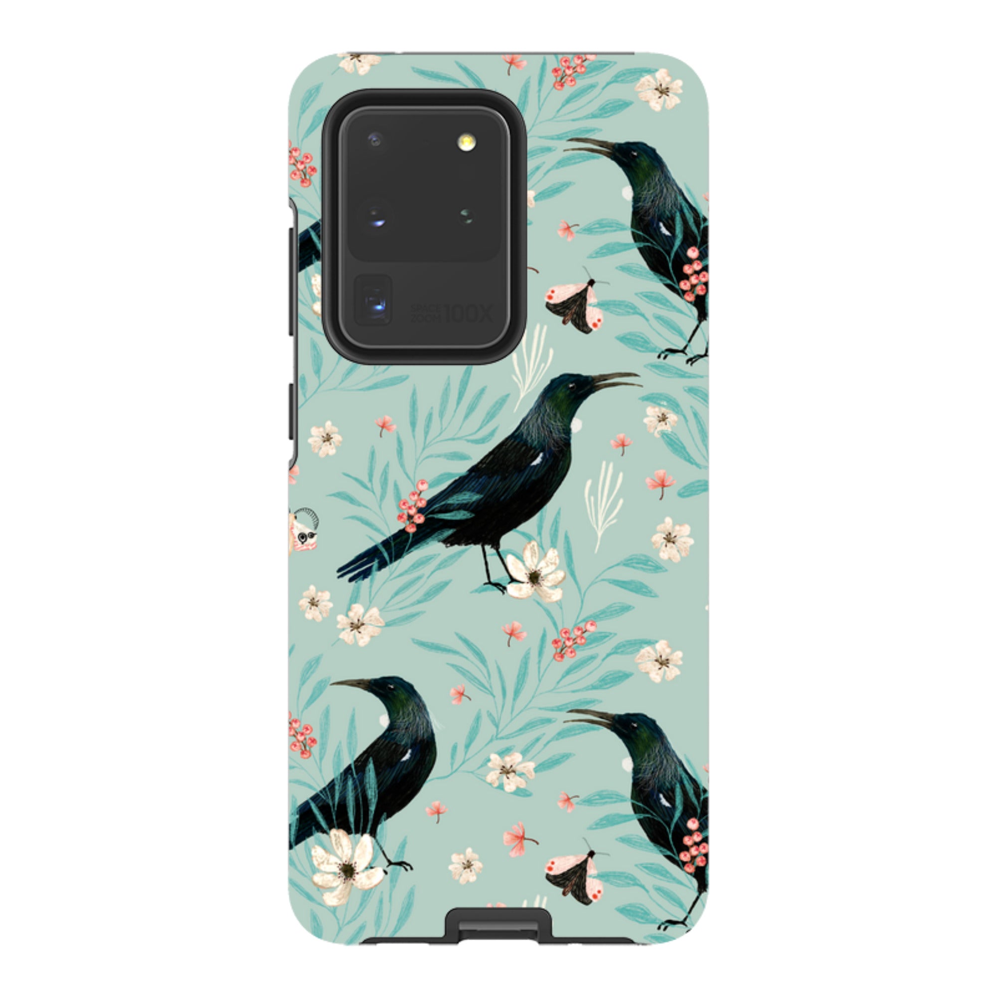 Samsung Tough Case - Tui Light Blue By Katherine Quinn
