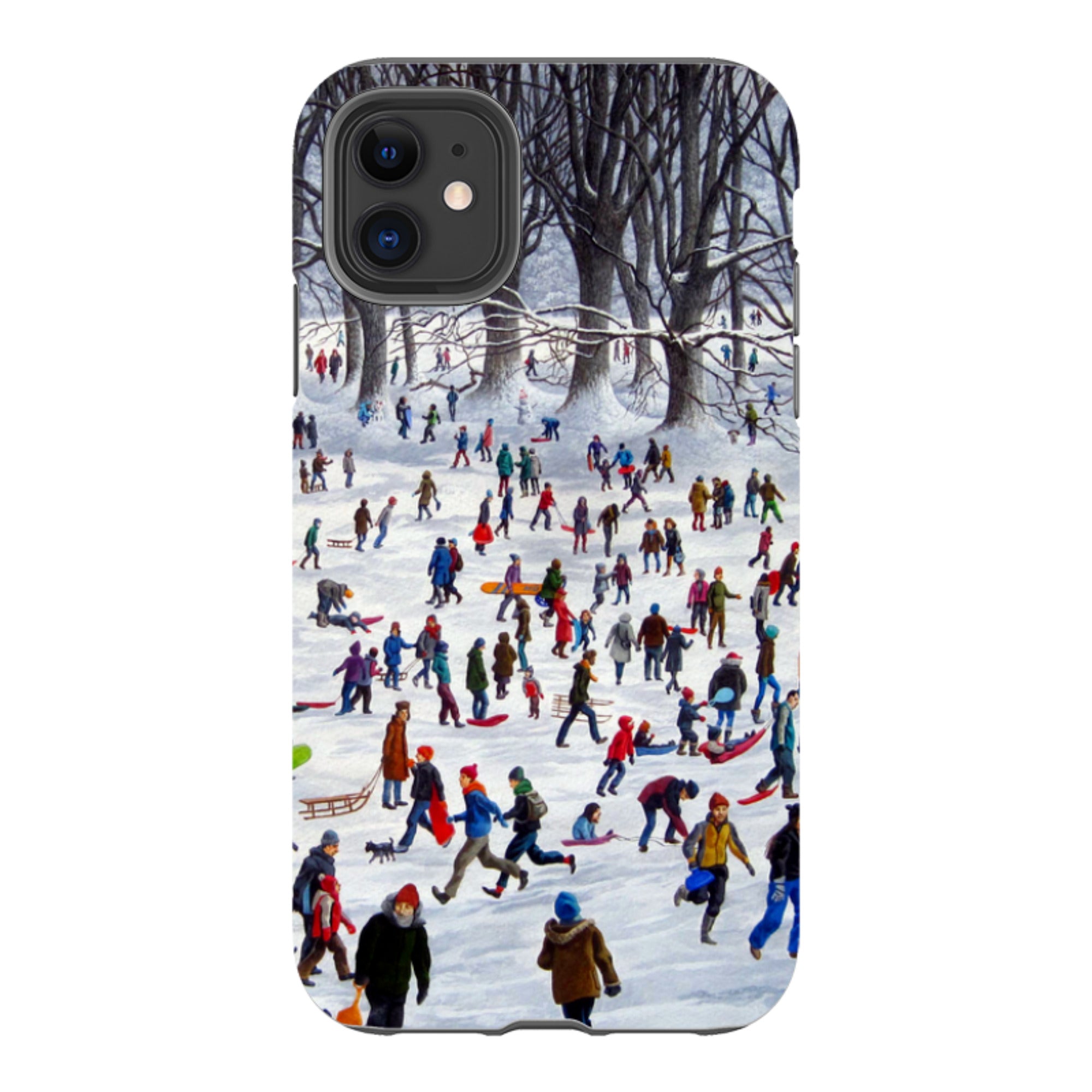 iPhone Tough Case - Snowtime By Philip Hood