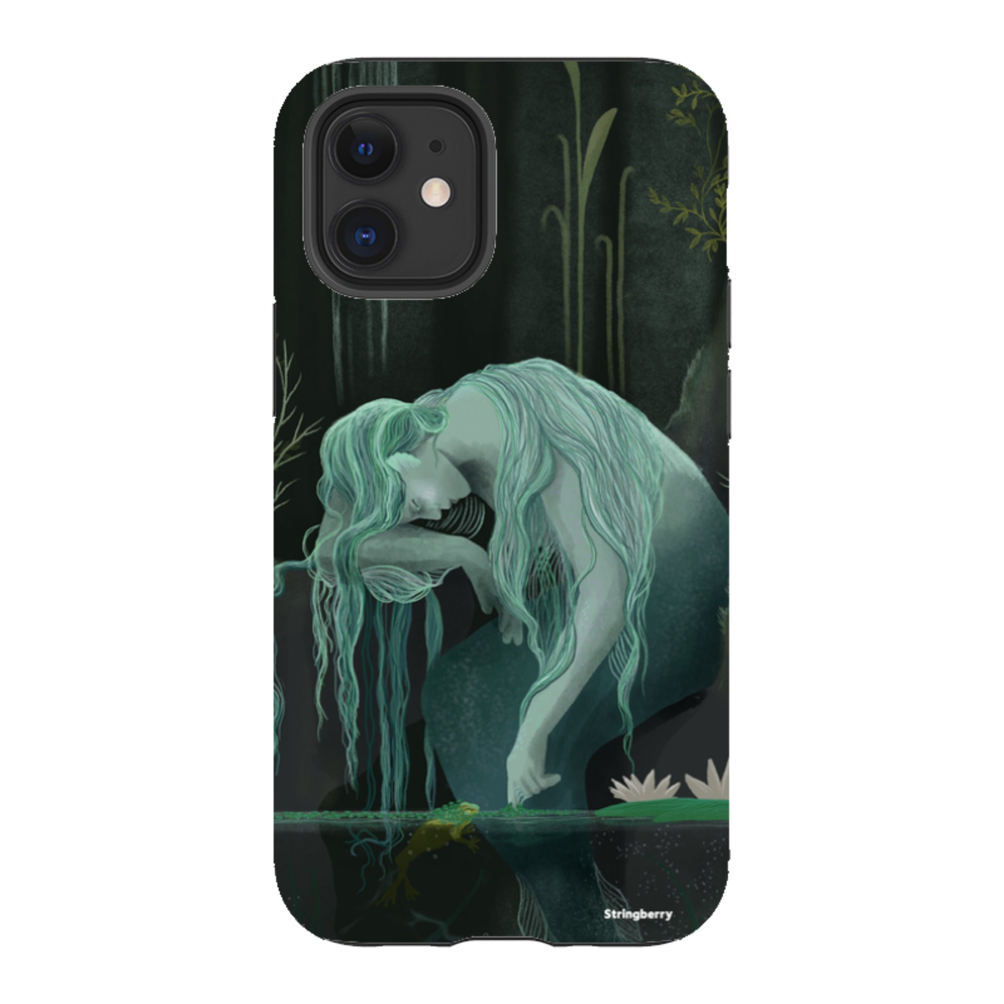 iPhone Tough Case - Mermaid By Anna Stead