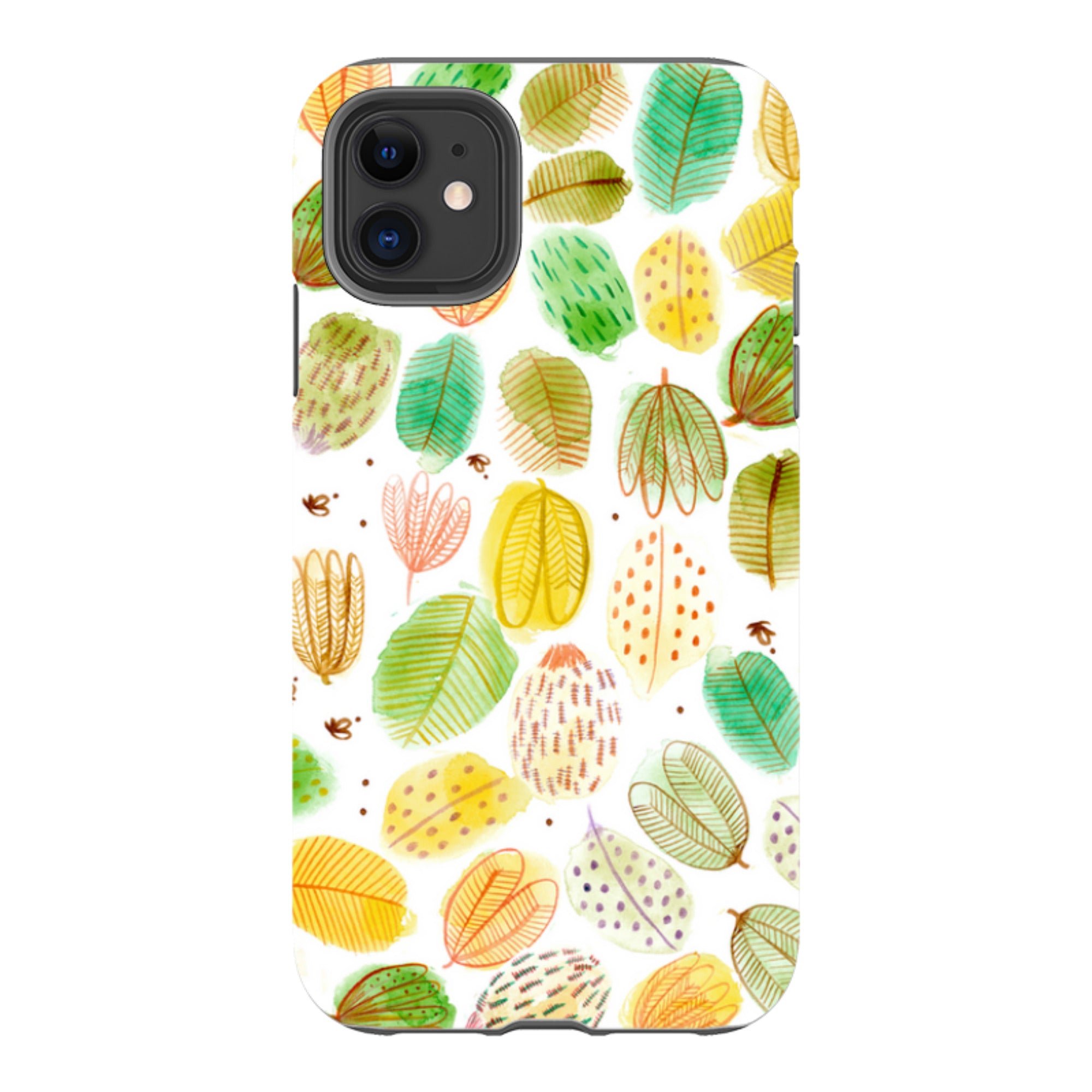 iPhone Tough Case - Leaves By Gabriela Larios