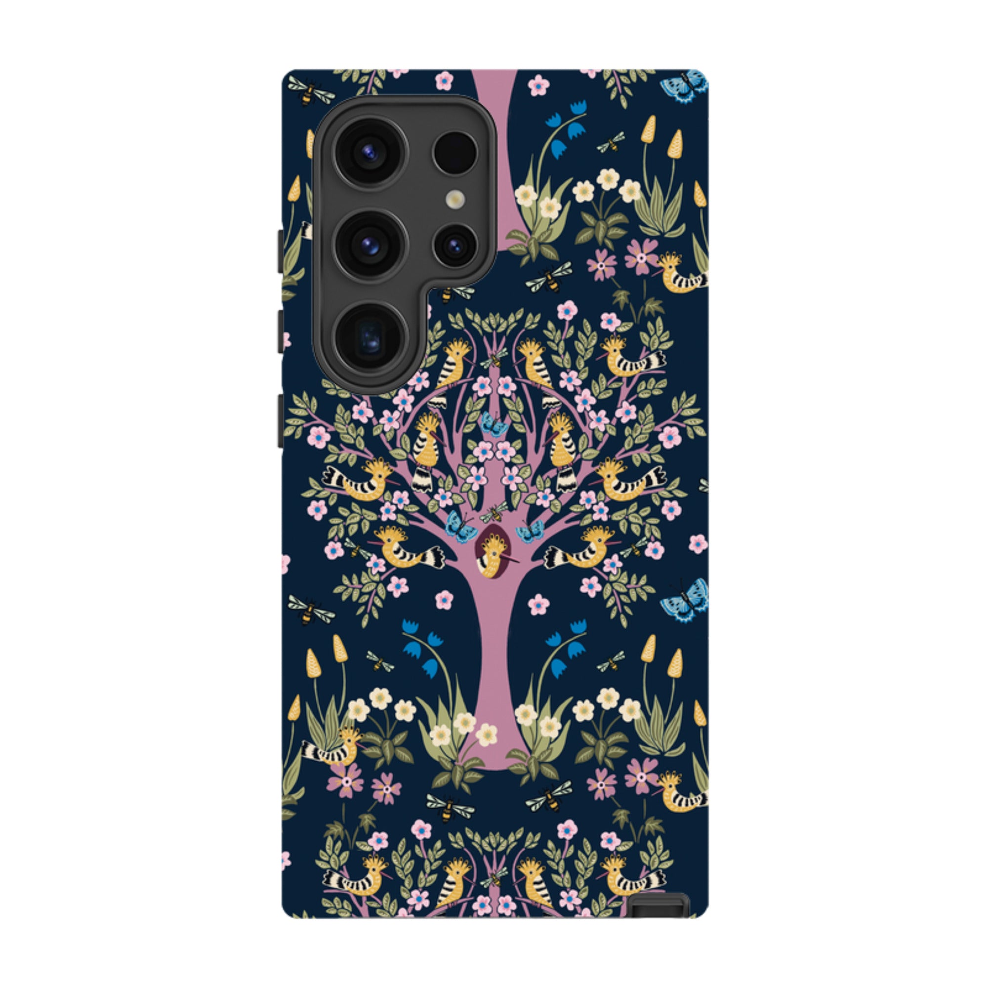 Samsung Tough Case - Hoopoe Tree By Kate Heiss