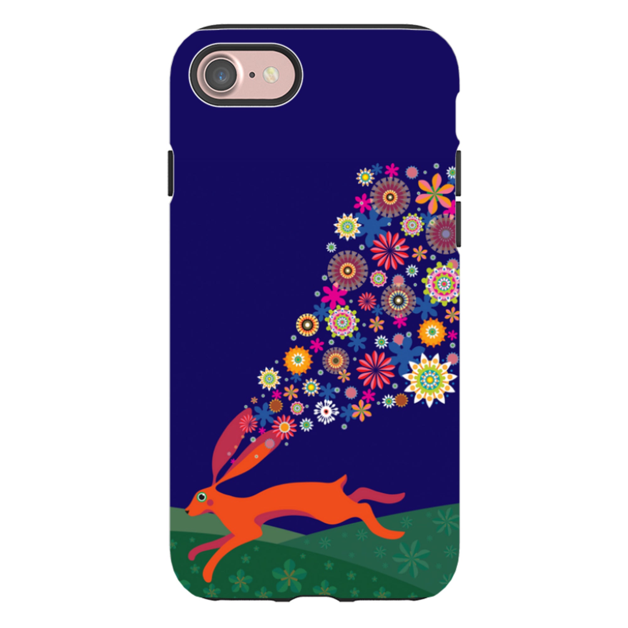 iPhone Tough Case - Hare Magic By Patternistas