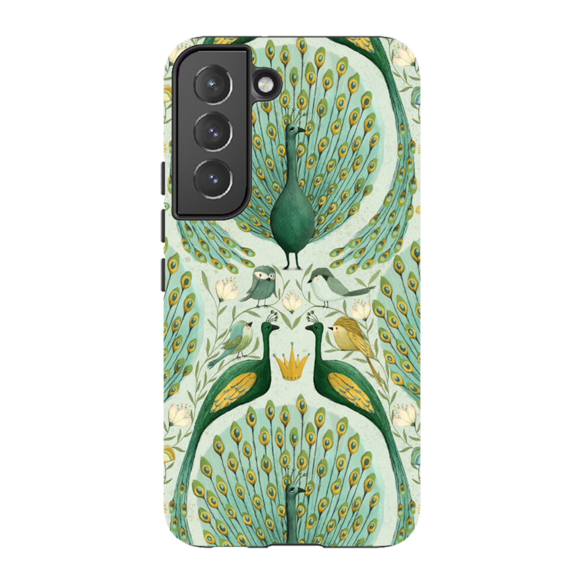 Samsung Tough Case - Peacock Pattern By Maja Lindberg