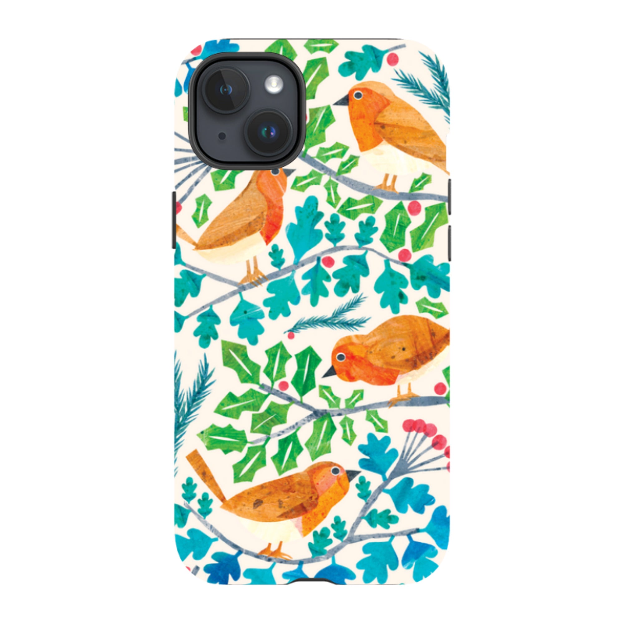 iPhone MagSafe Tough Case - Robins By Tracey English