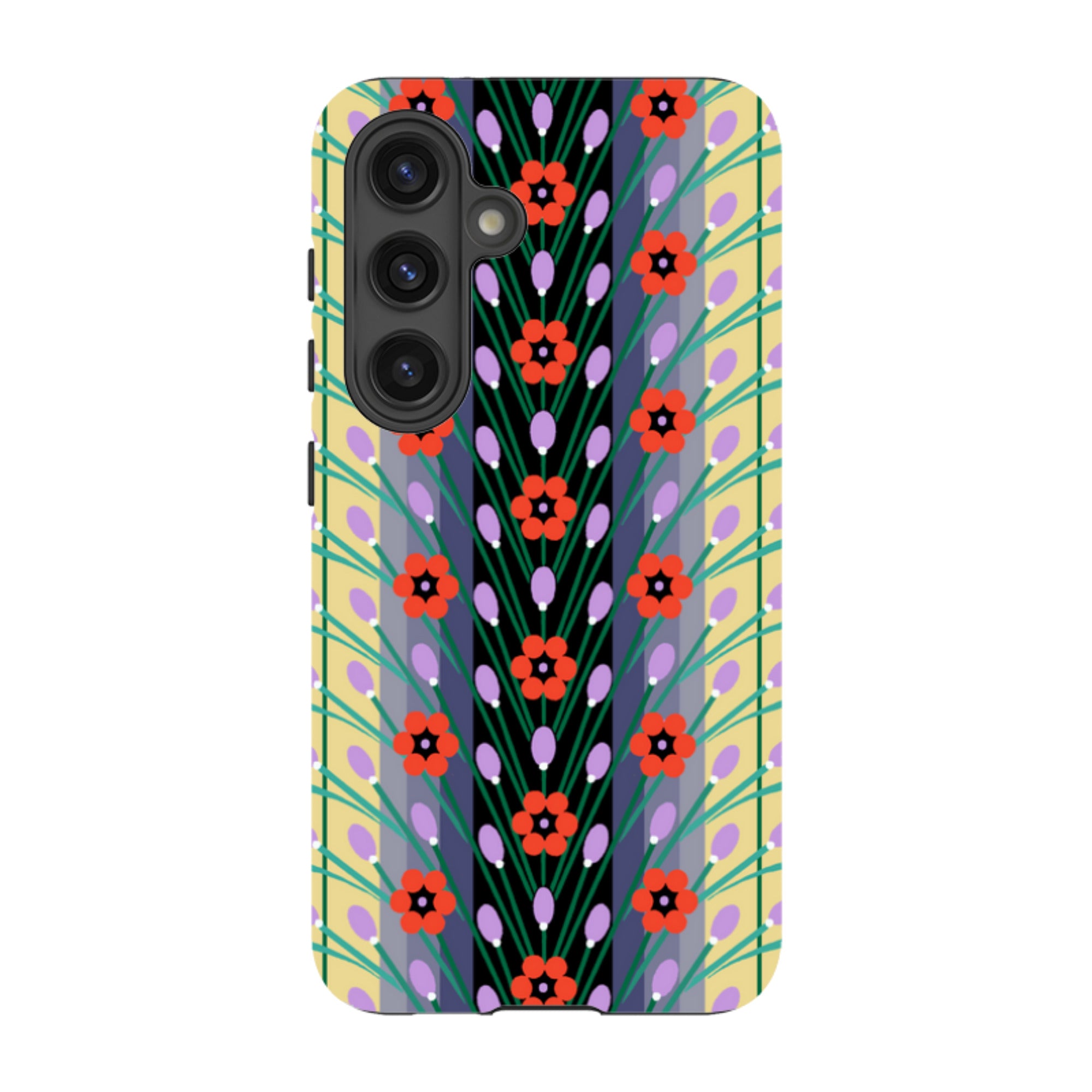 Samsung Tough  Case - Lavender Yellow By Cressida Bell