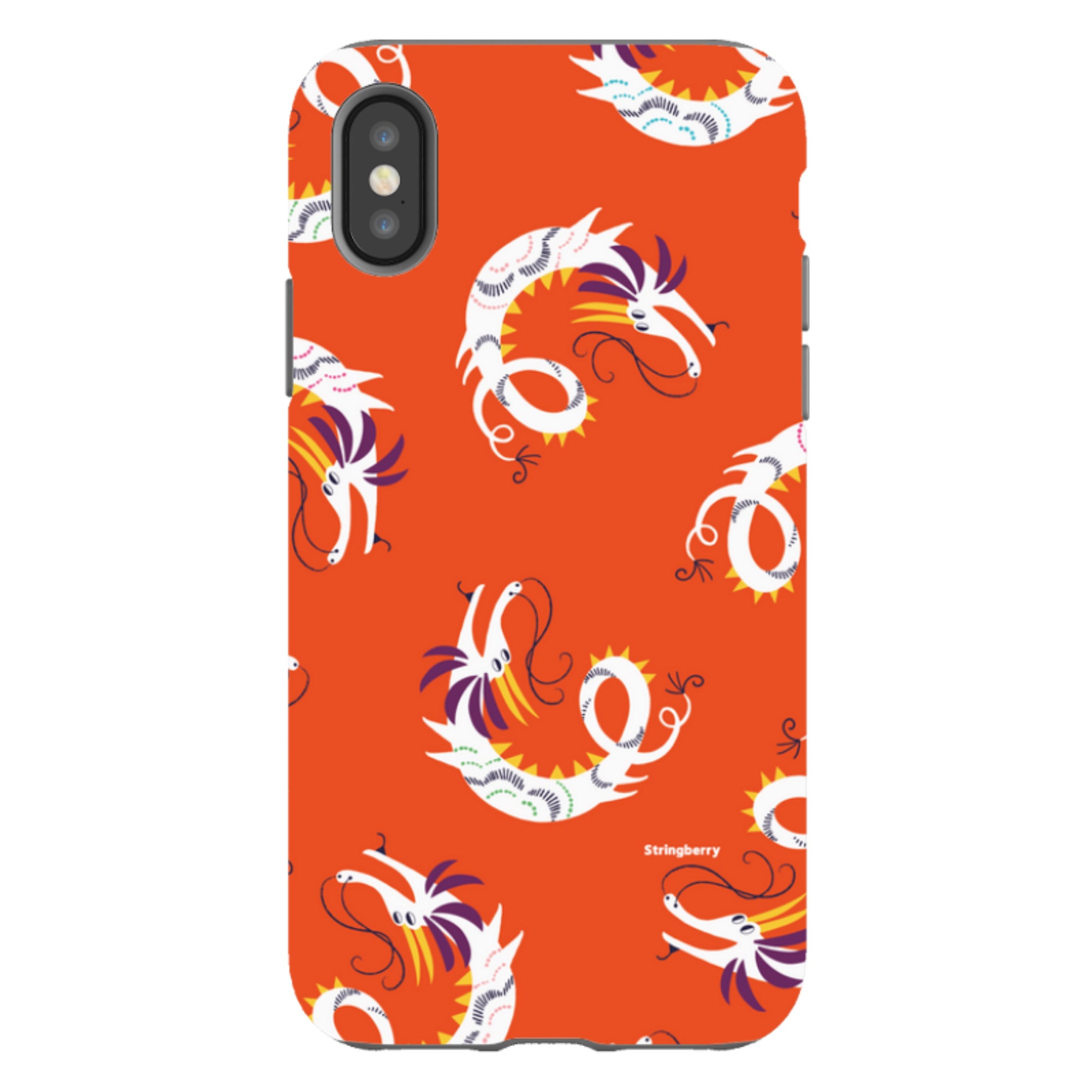 iPhone Tough Case - Dragons By Ali Brookes