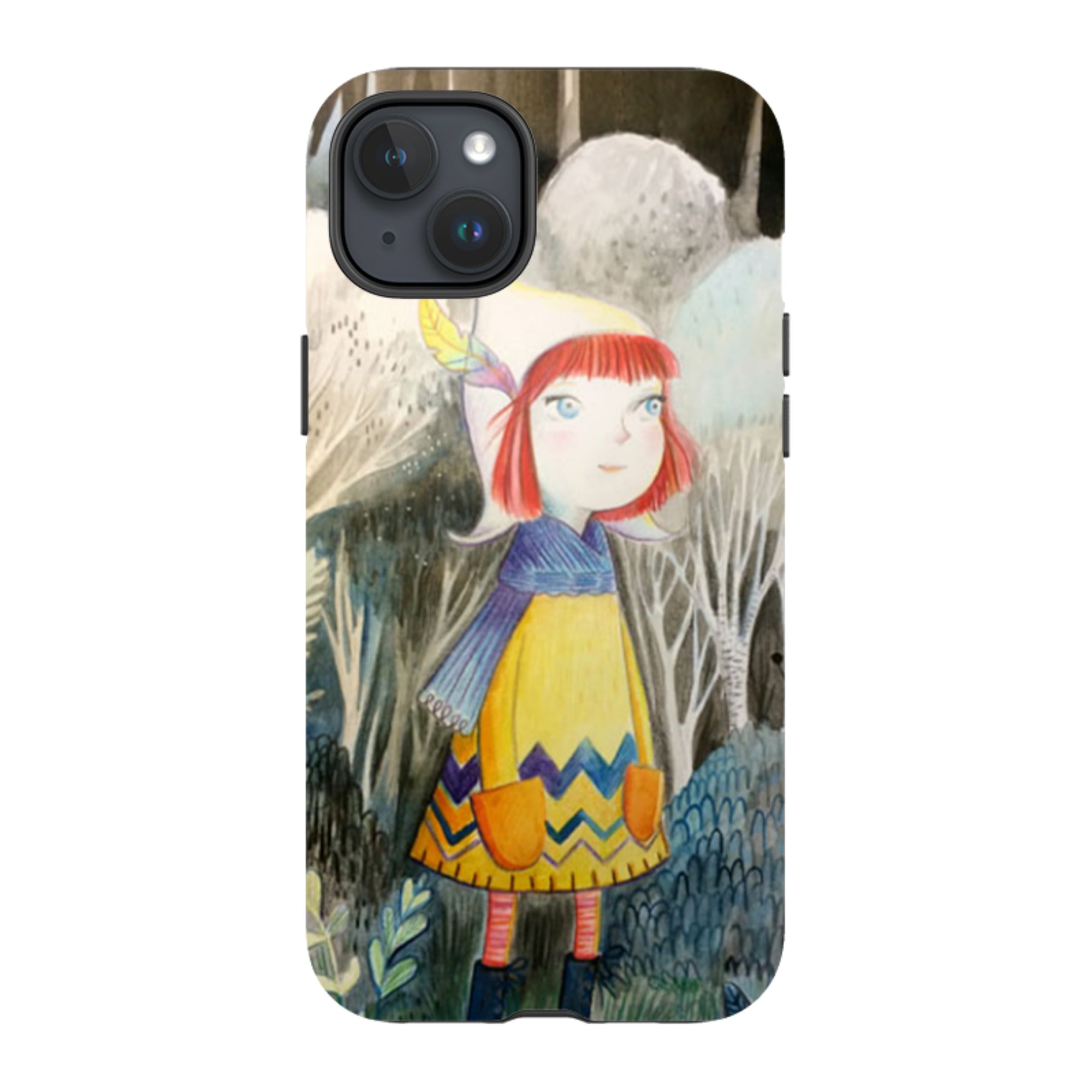 iPhone MagSafe Tough Case -  Honeykeys Girl By Mia Underwood