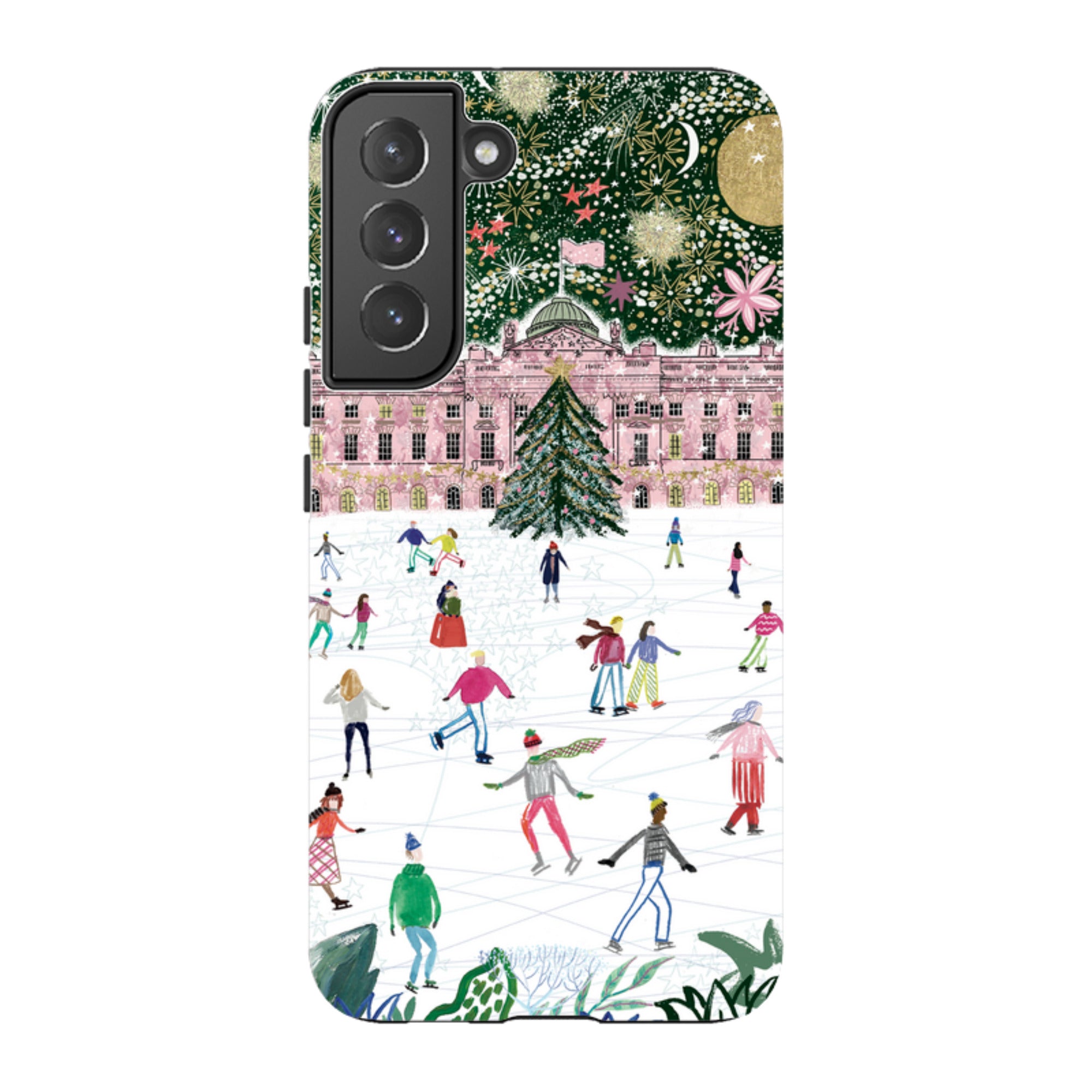 Samsung Tough Case - Skating At Somerset House By Emma Frances Grant